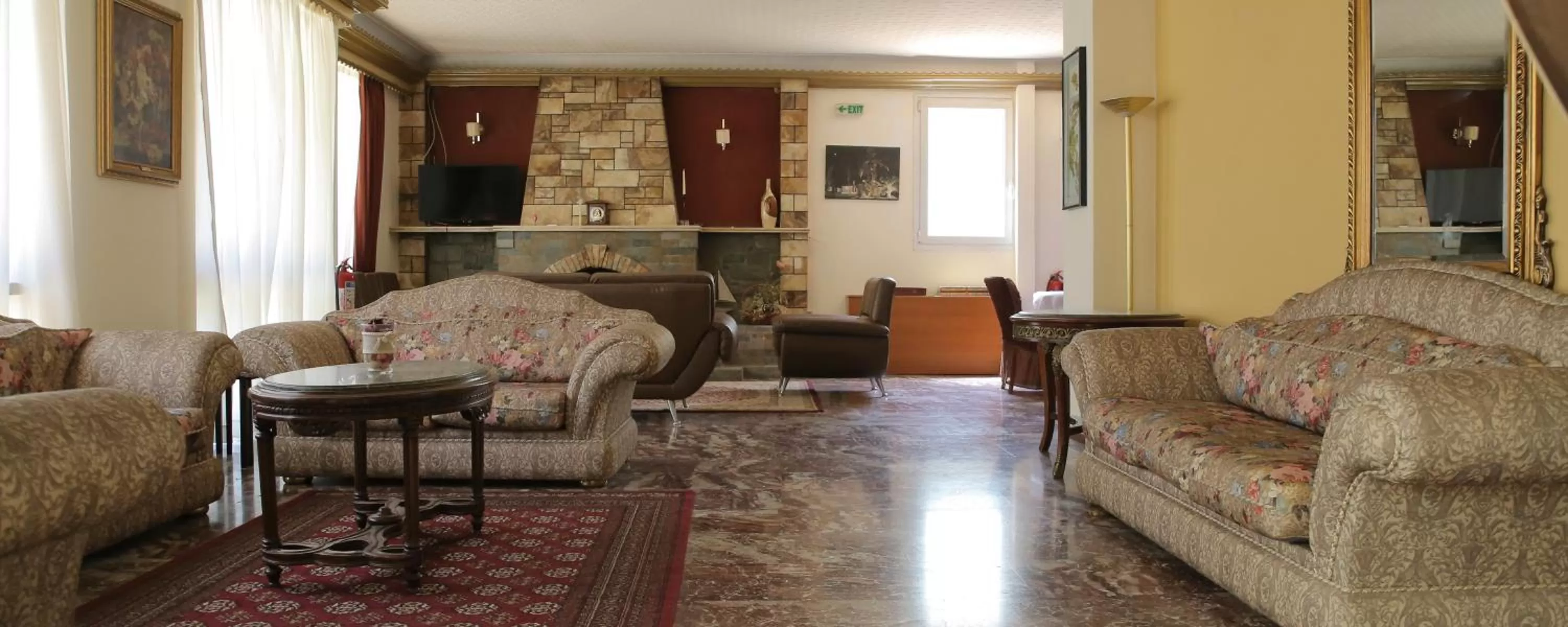 Lobby or reception in Hotel Anesi