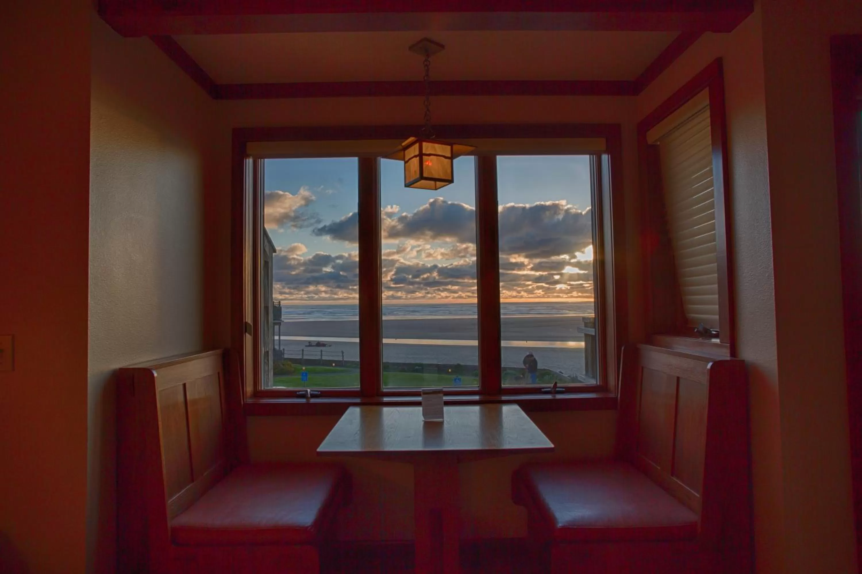 Seating area in The Waves