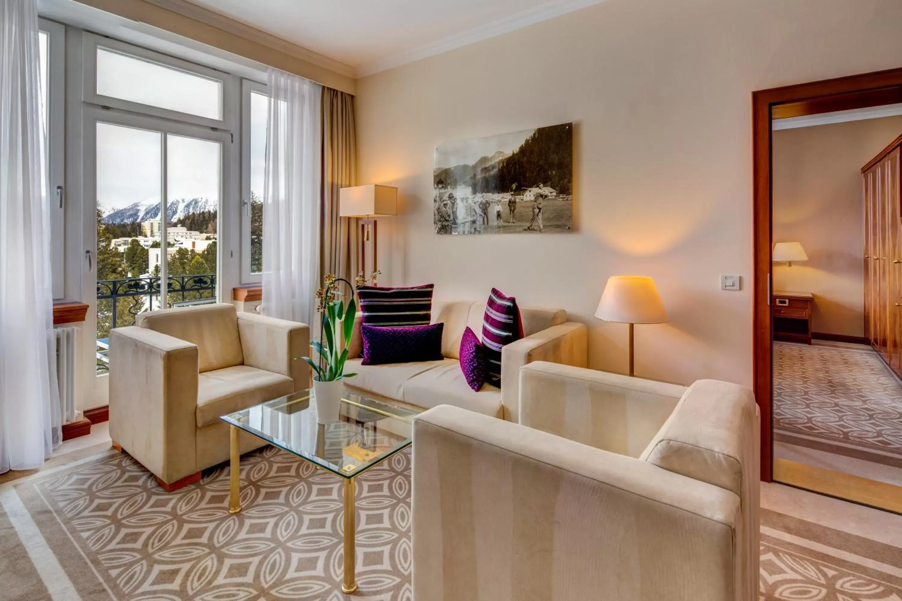 Seating Area in Grand Hotel des Bains Kempinski