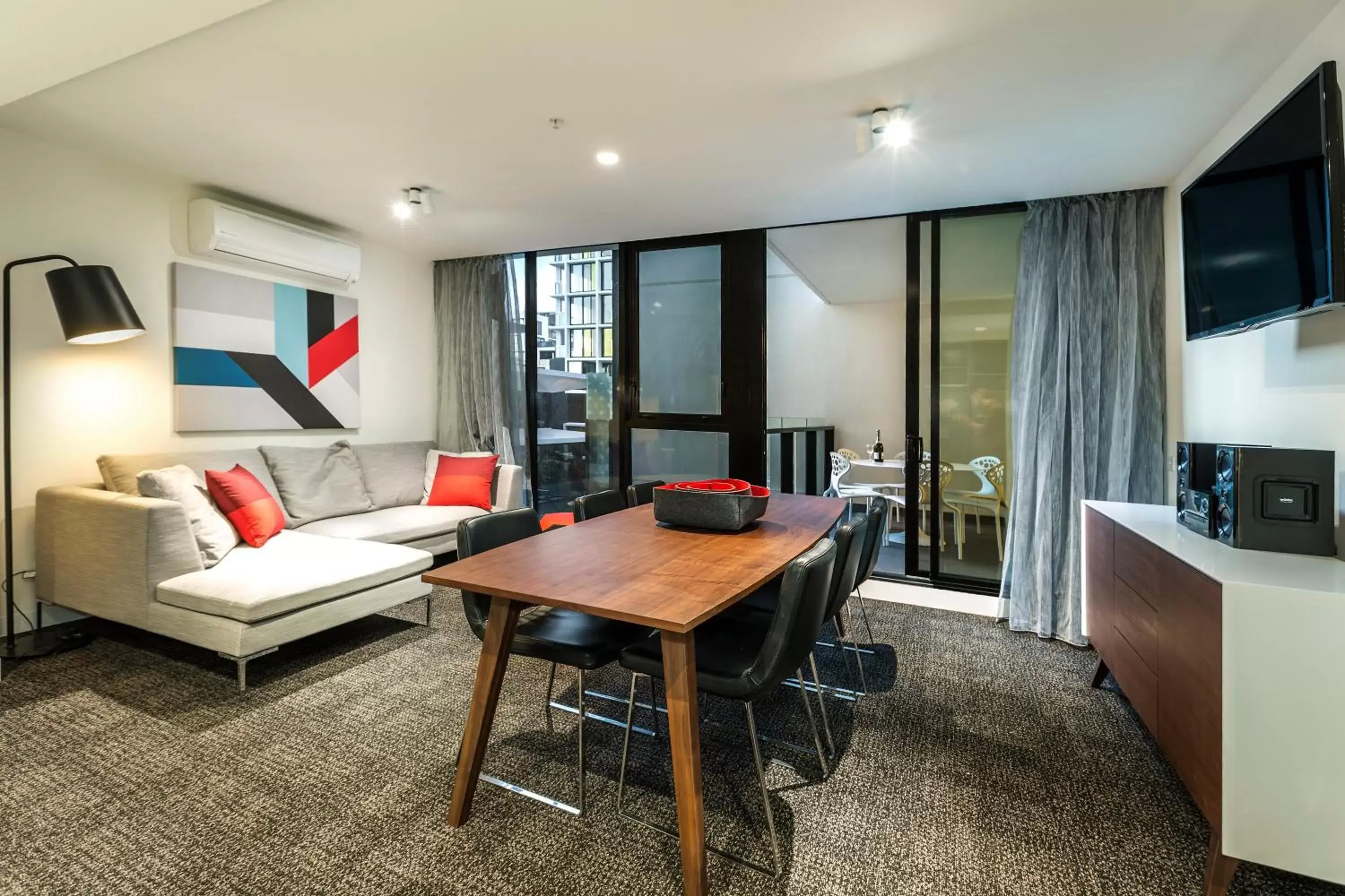 Seating Area in Corporate Living Accommodation Abbotsford