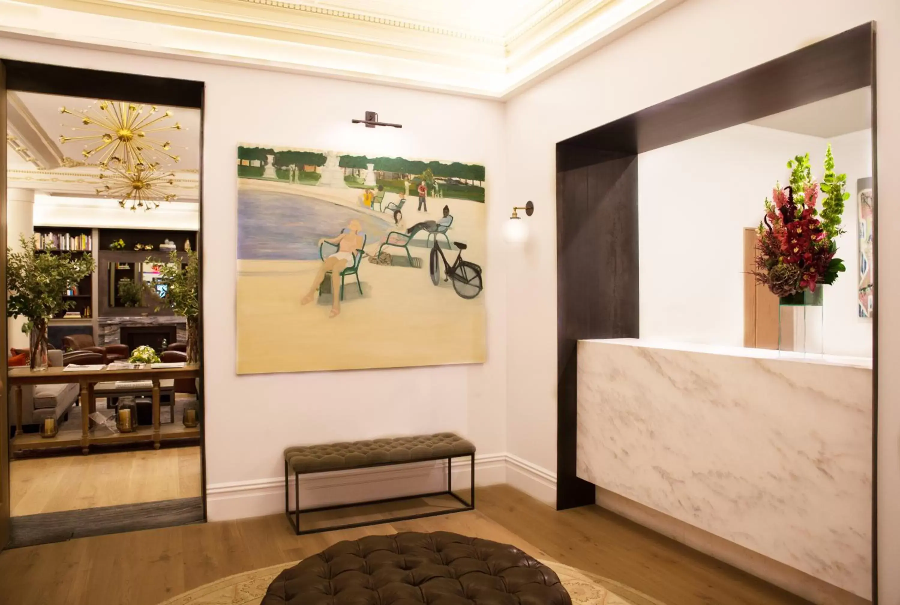 Lobby or reception in HGU New York Lobby or reception in HGU New York