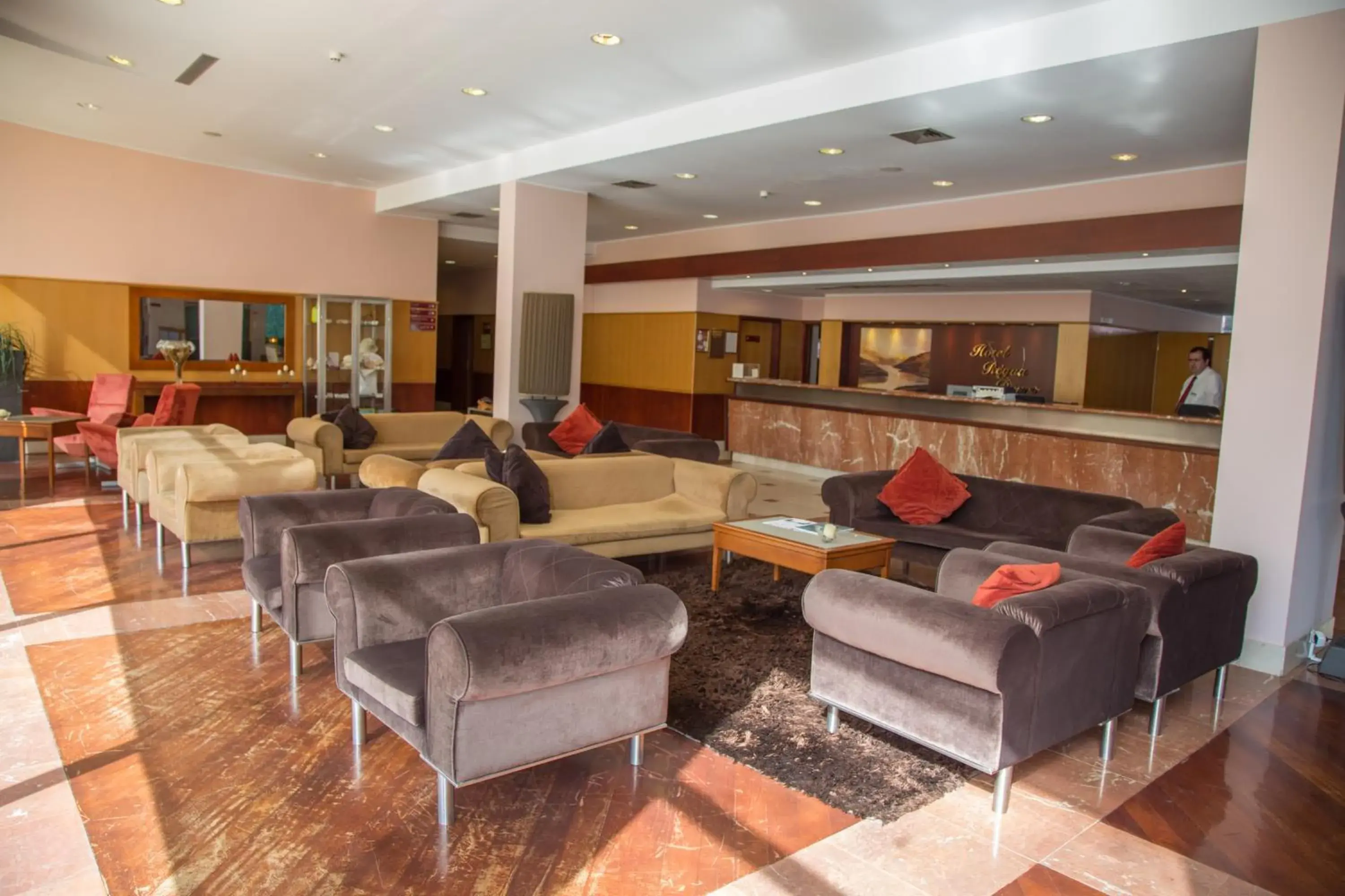 Communal lounge/ TV room in Hotel Regua Douro Communal lounge/ TV room in Hotel Regua Douro