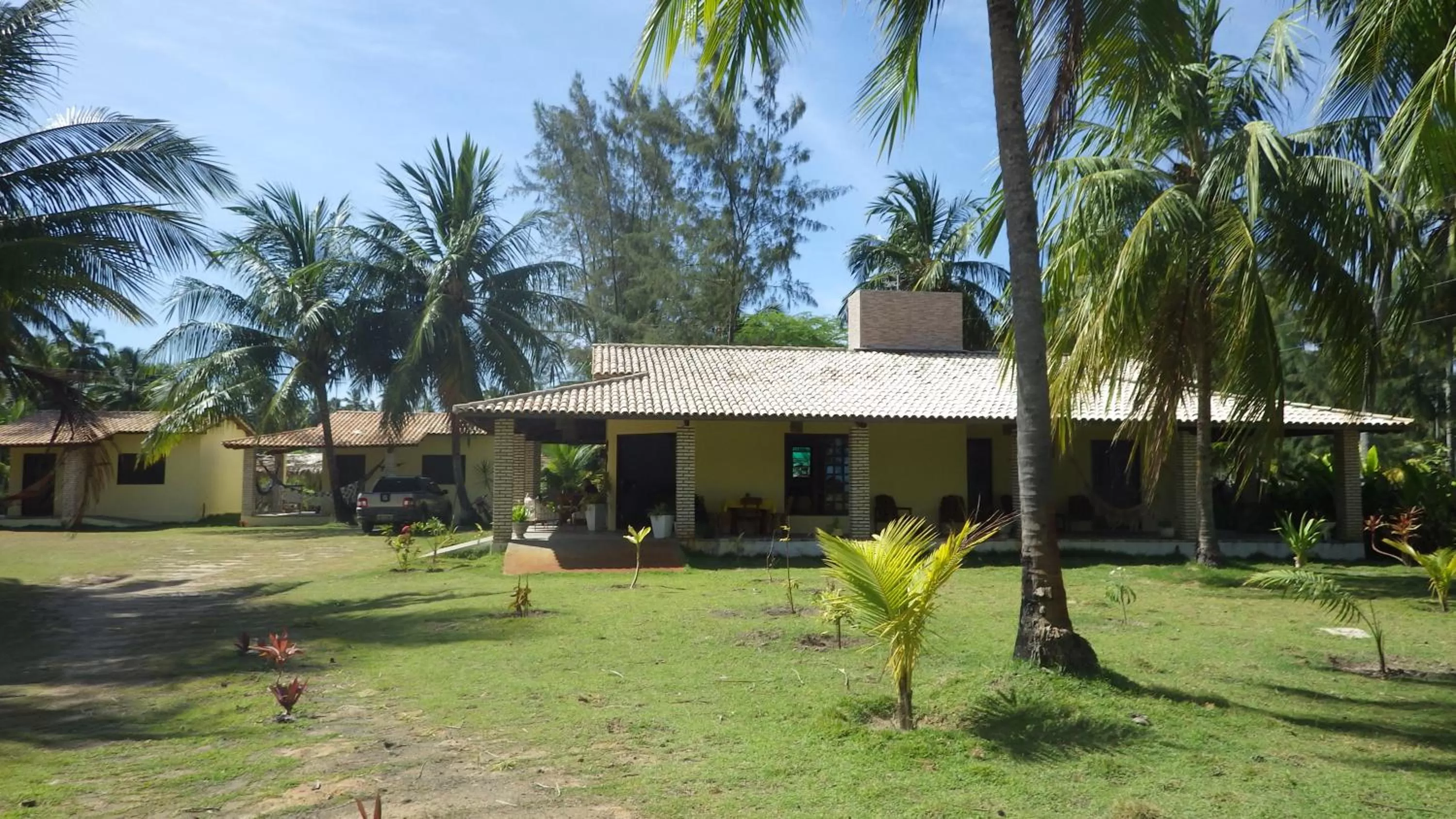 Property building in Pousada e Restaurante Encanto das Águas