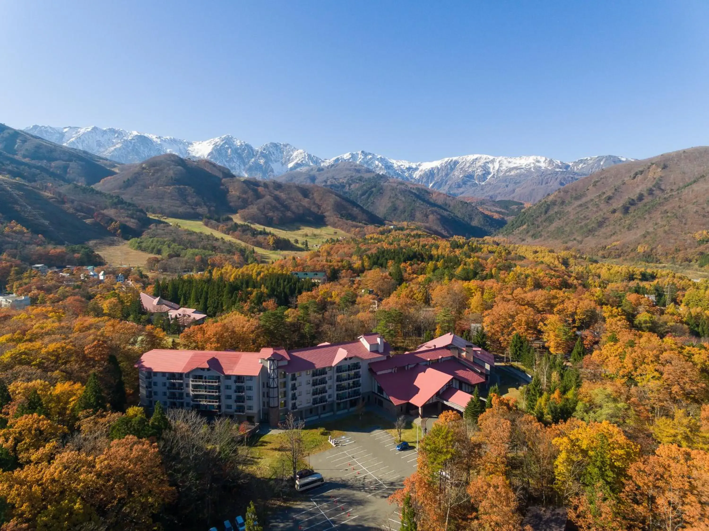 Property building, Bird's-eye View in Hakuba Tokyu Hotel