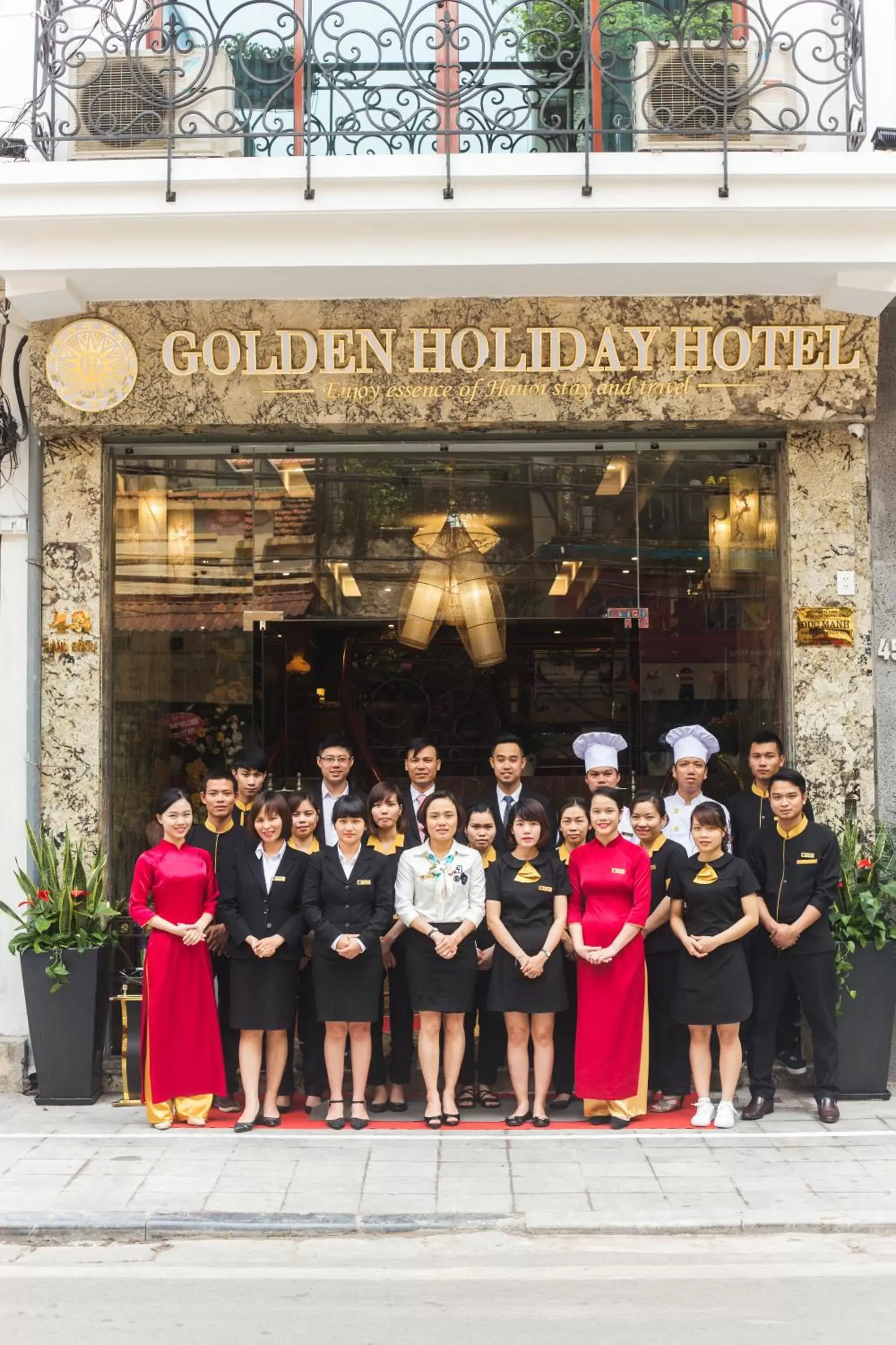 Staff in Hanoi Golden Holiday Hotel