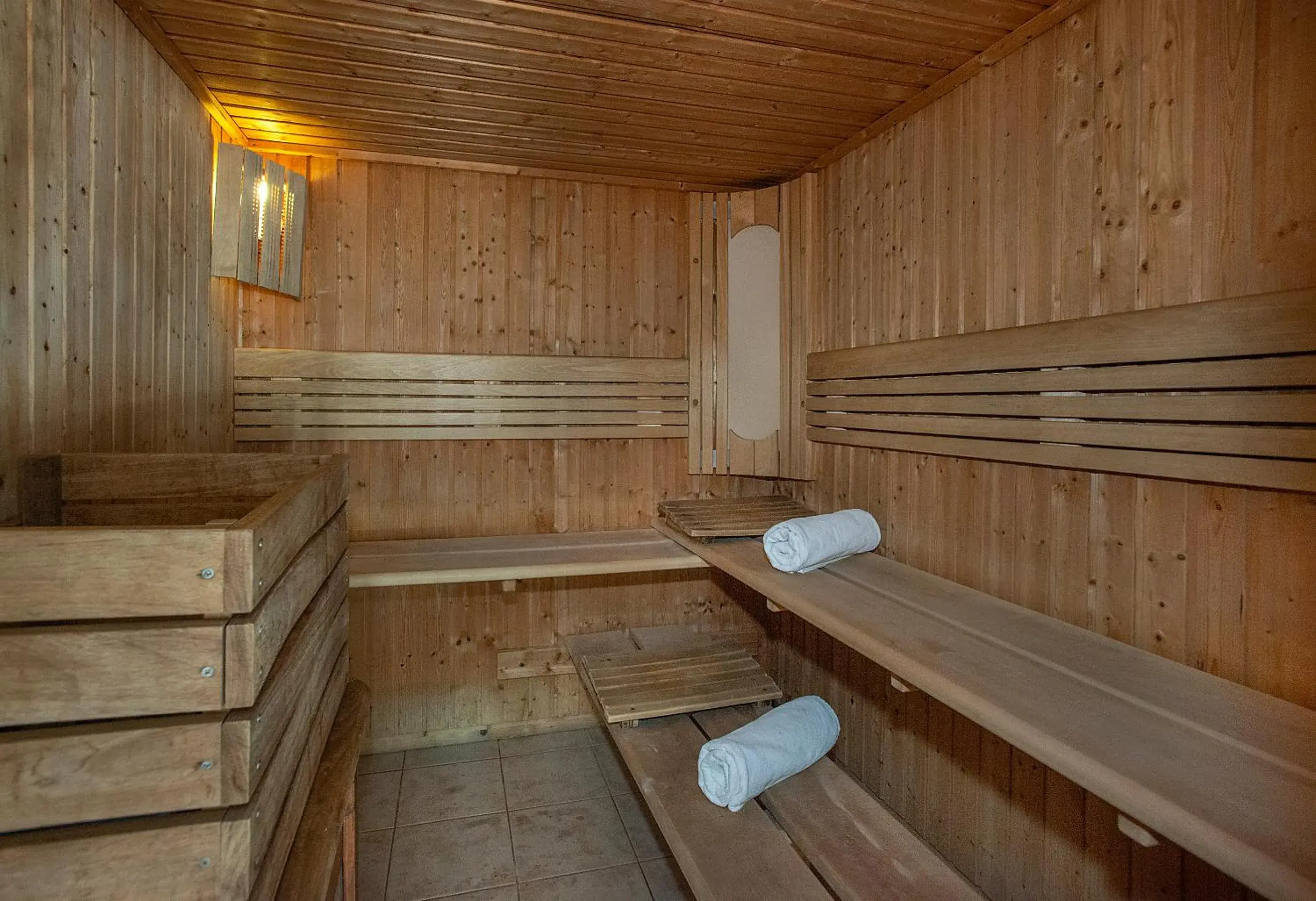 Sauna in Exagon Park