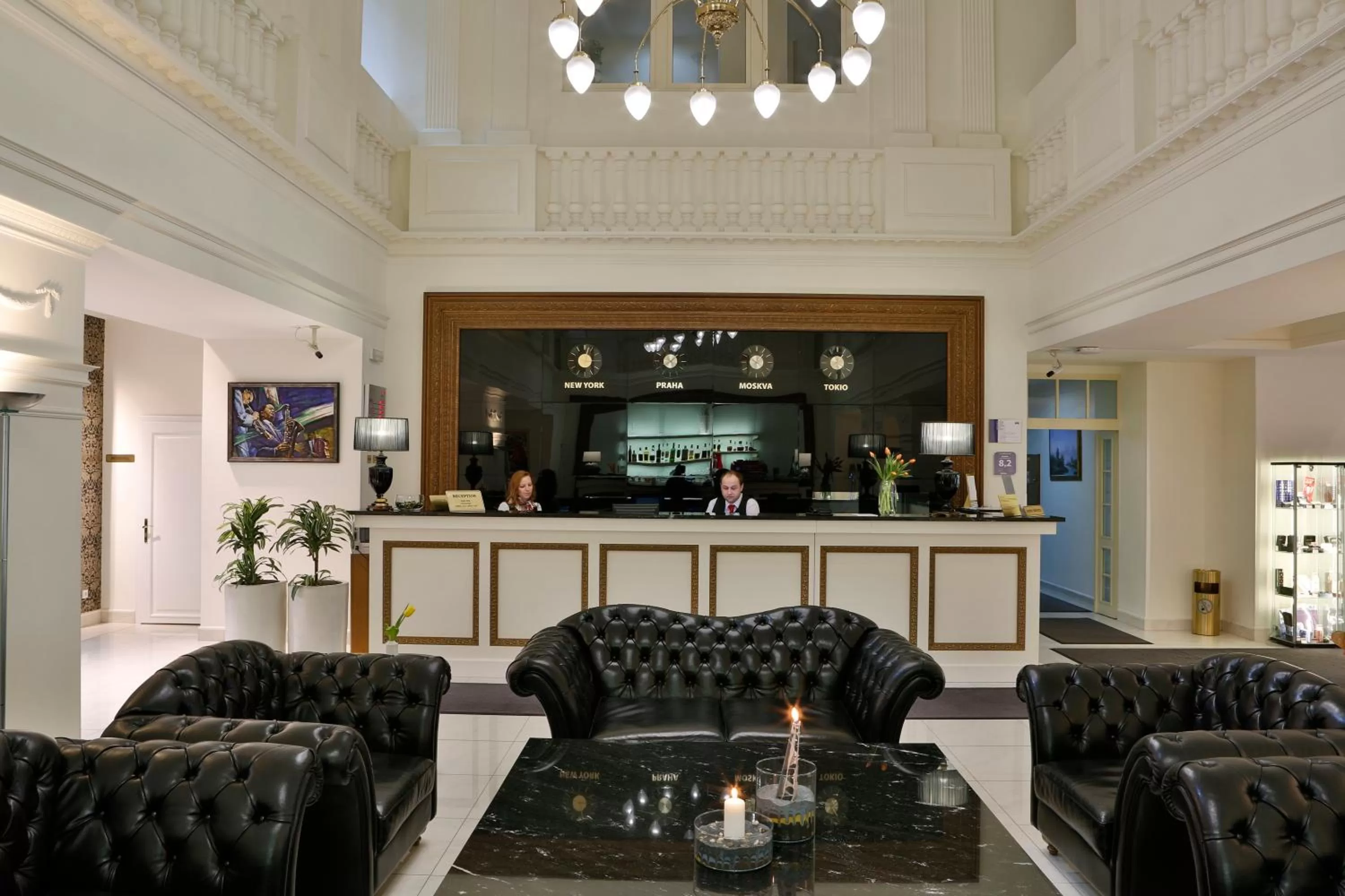 Lobby or reception in Hotel Kolonada