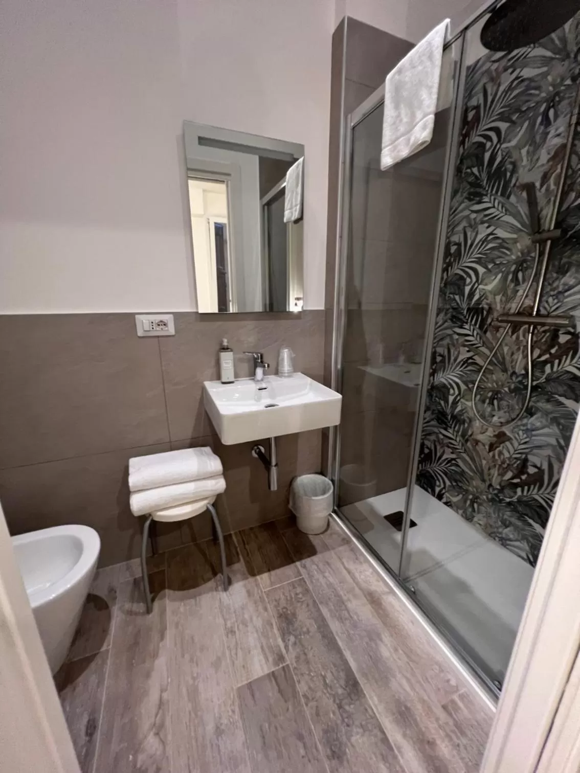 Bathroom in Hotel Il Guercino