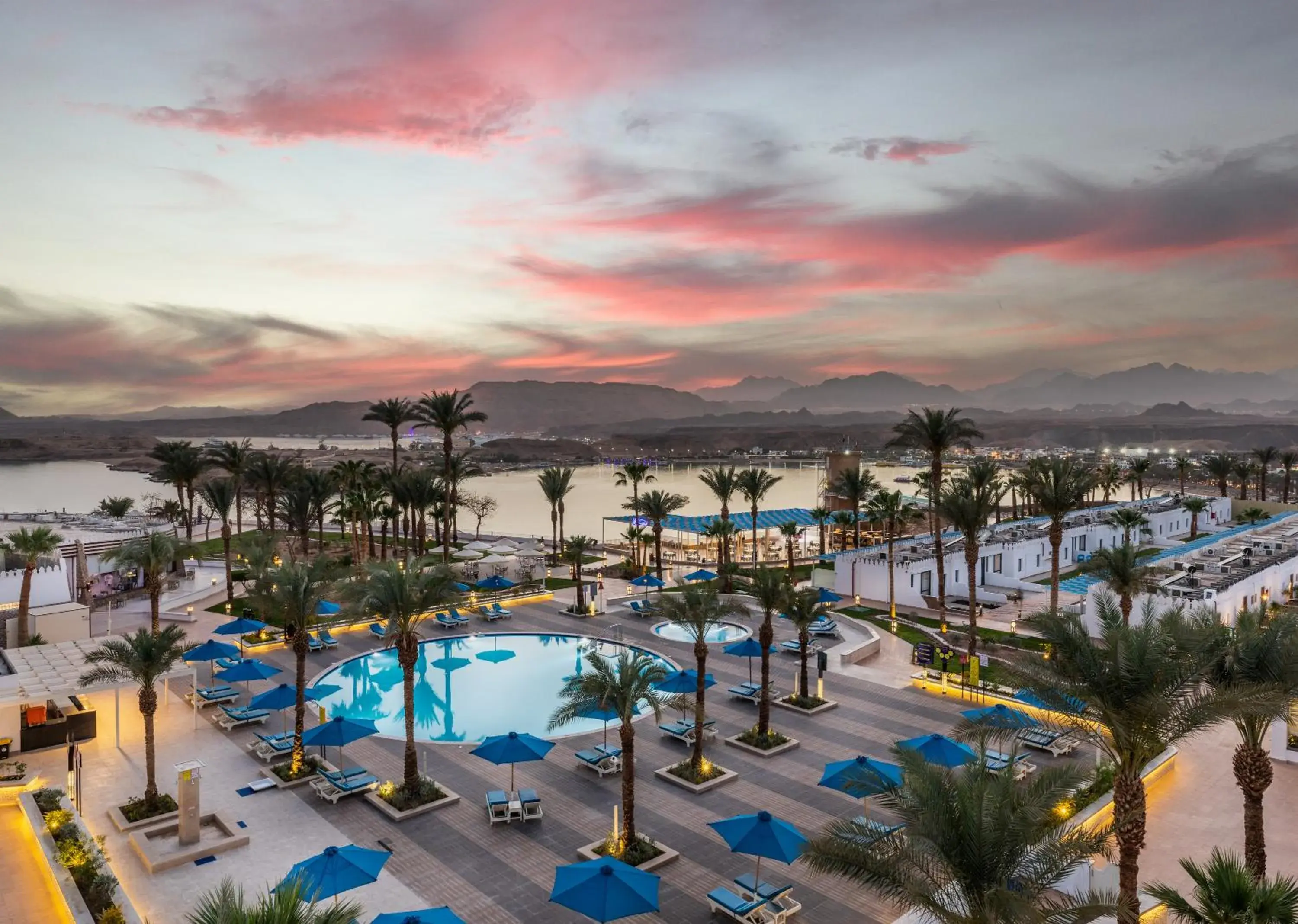 Bird's eye view, Pool View in Albatros Sharm Resort - By Pickalbatros