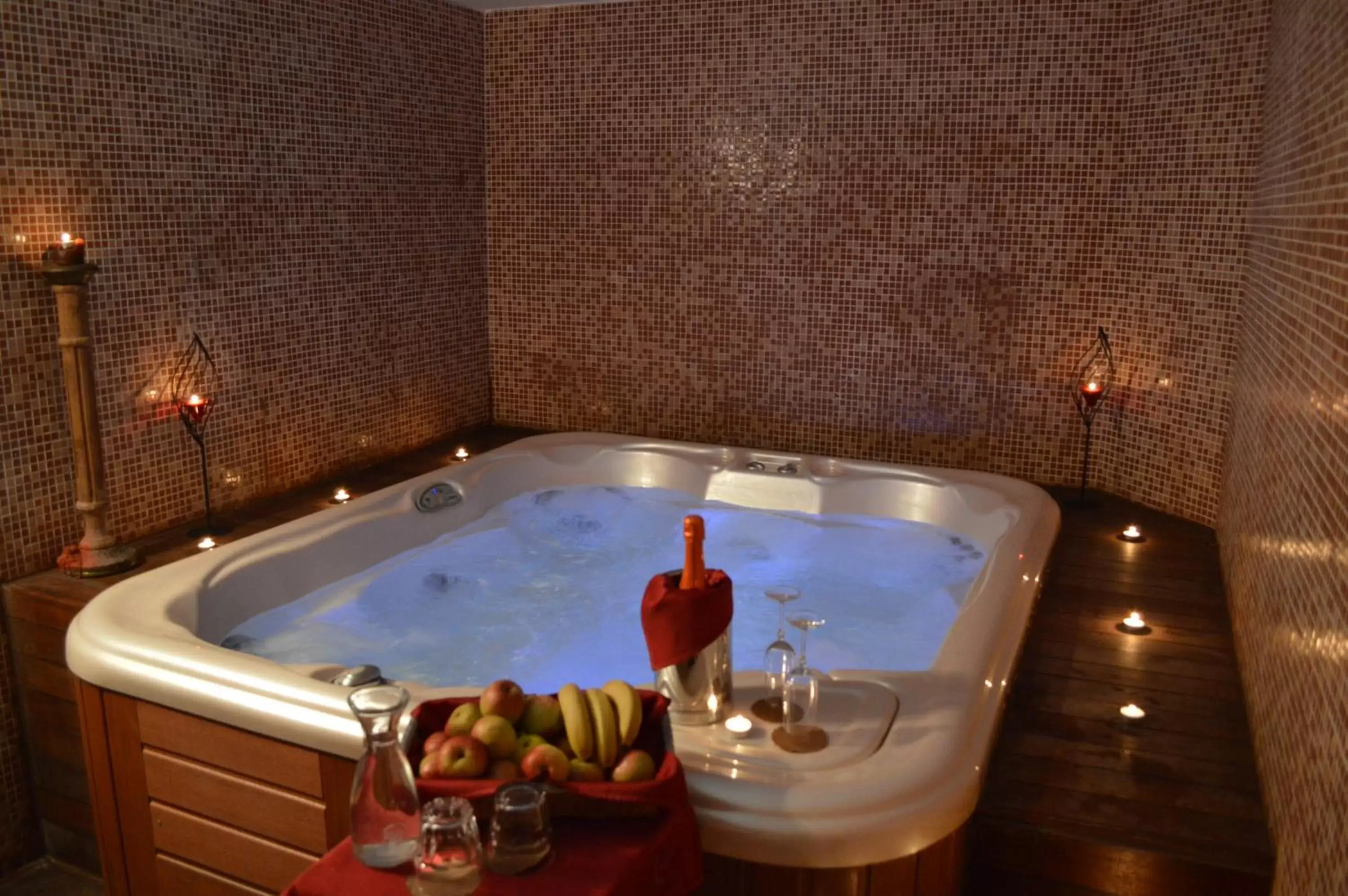 Hot Tub in Hotel Medno