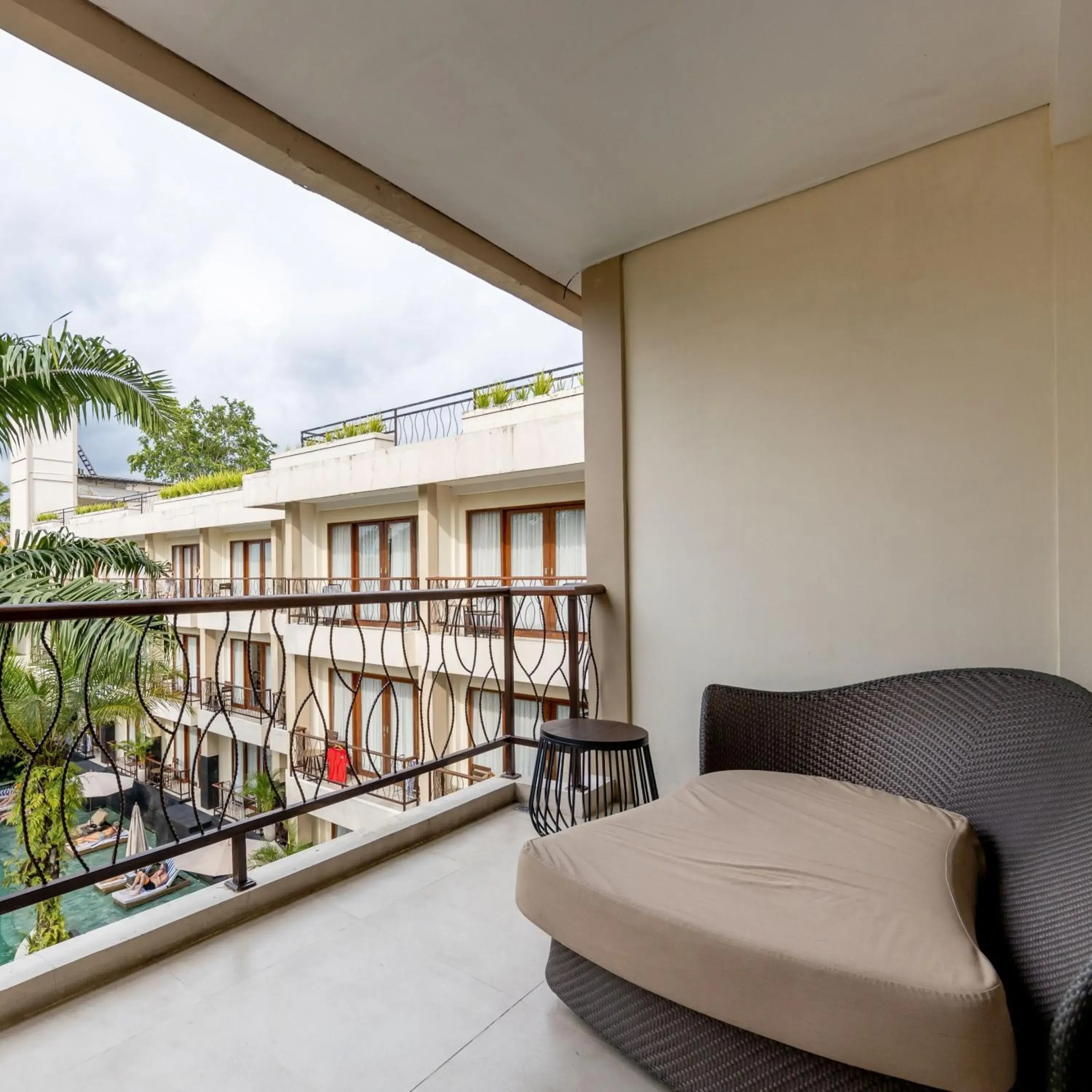 Balcony/Terrace in Anumana Ubud Hotel