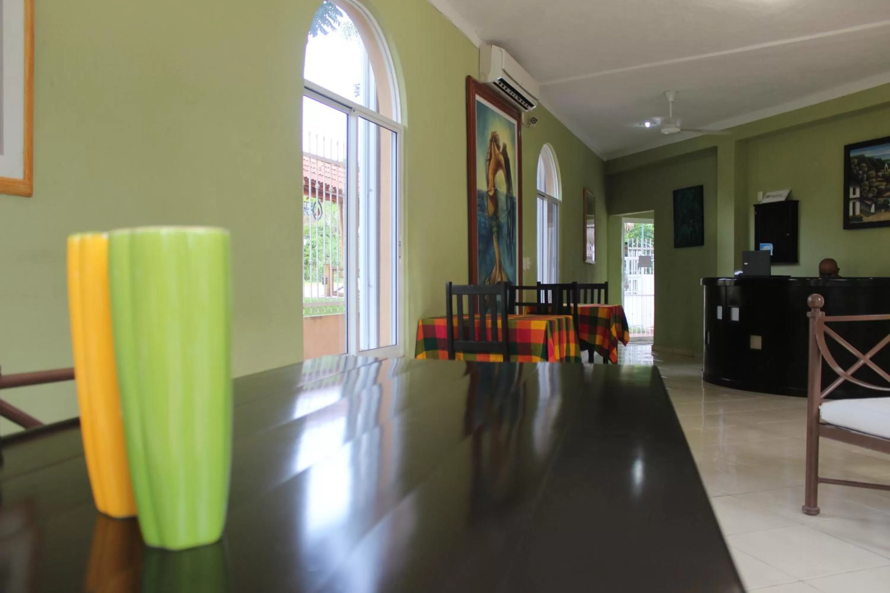 Lobby or reception in Hotel Turquesa Maya