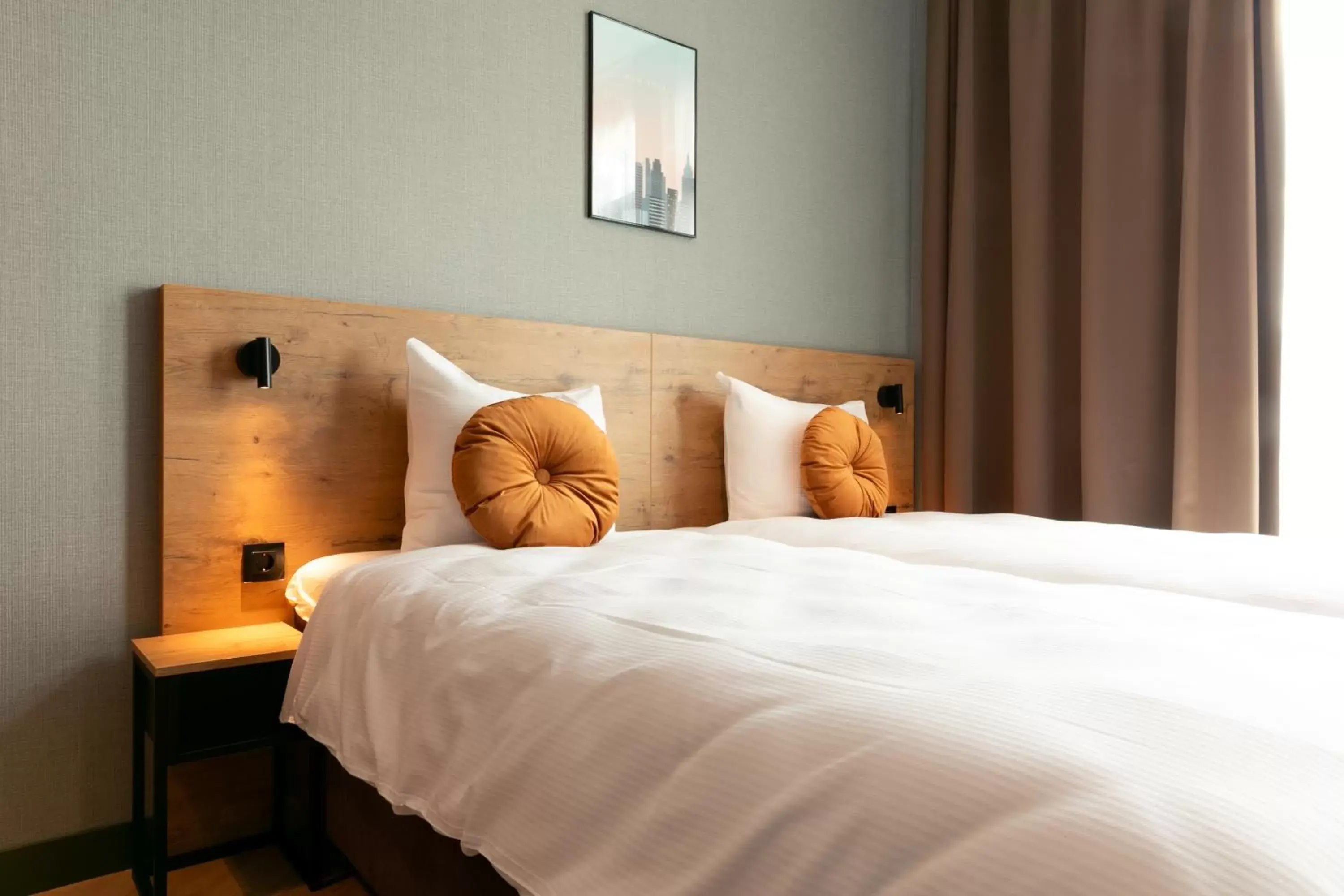 Bed in Distrikt Hotels Amsterdam Zaandam