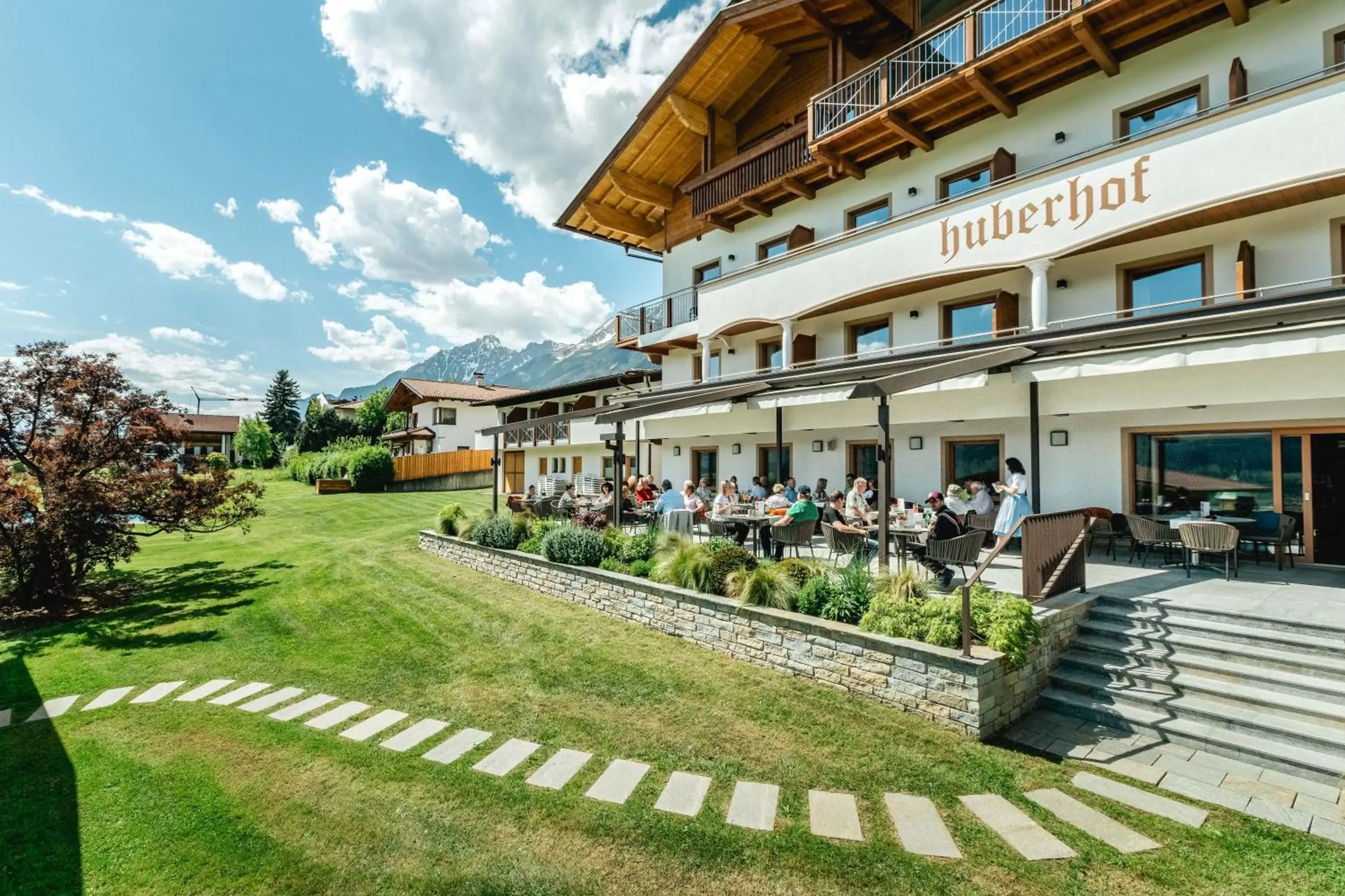 Property Building in Hotel Huberhof