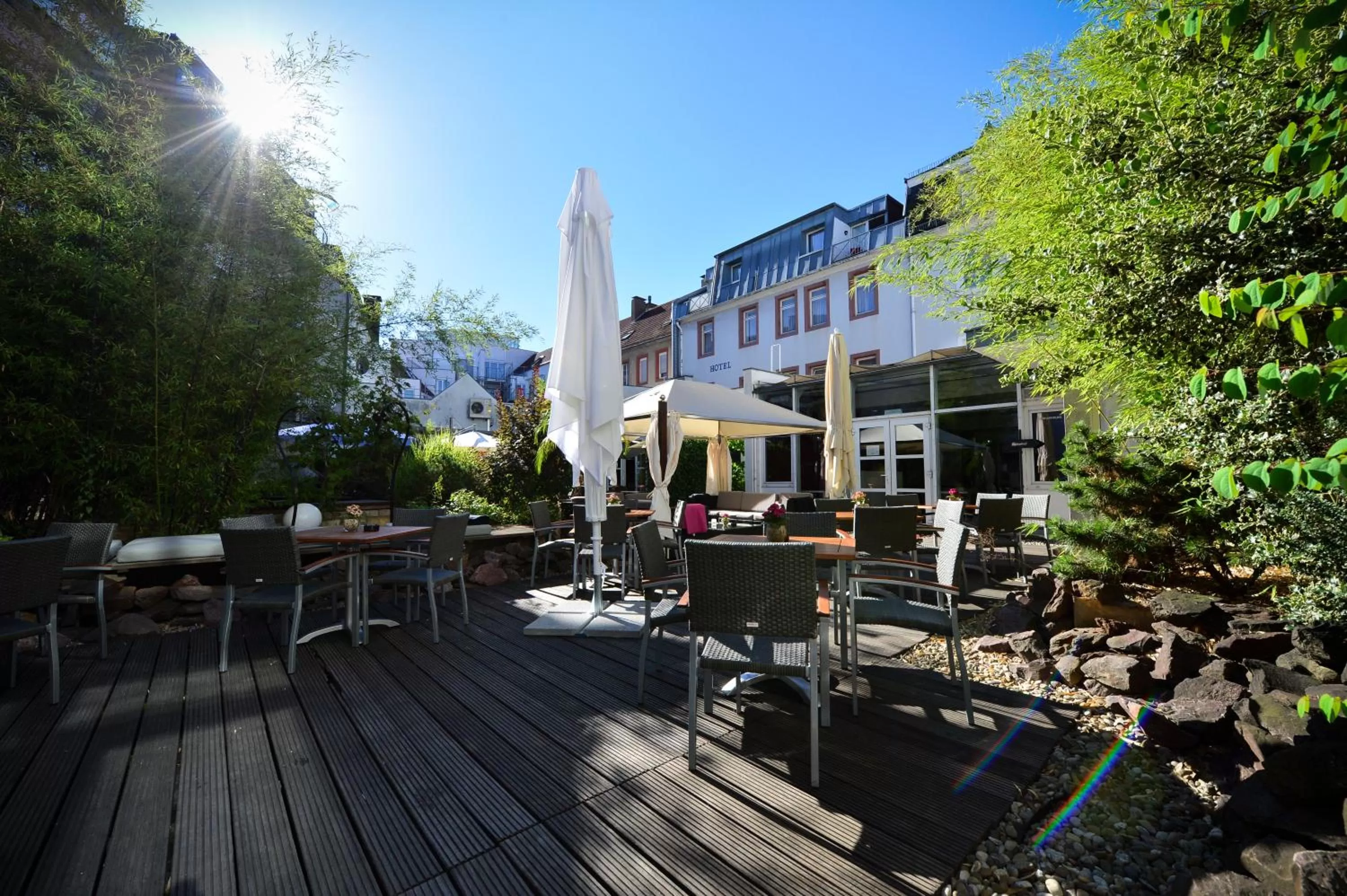 Patio in Domaine Leidinger