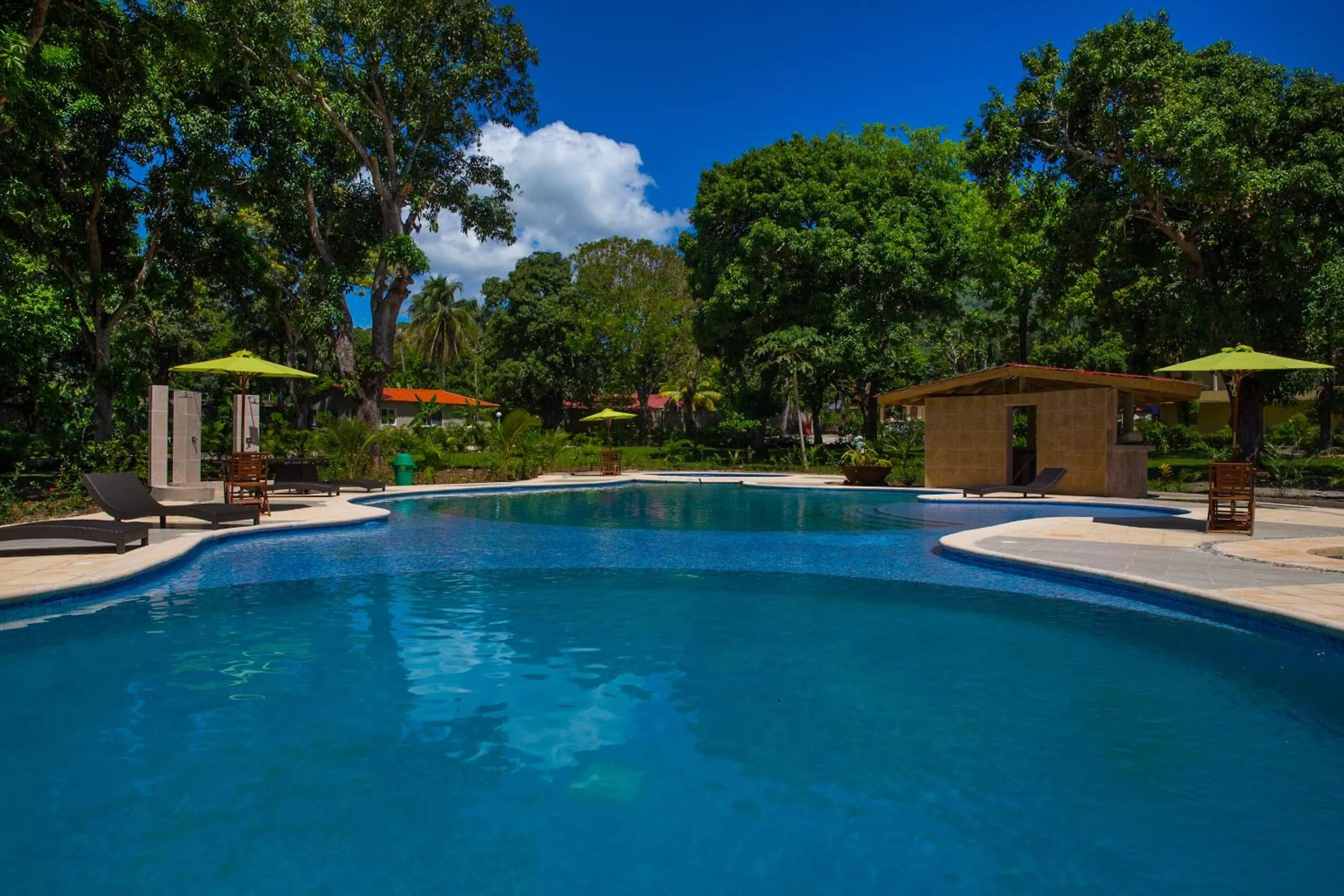 Swimming pool in Auberge Villa Cana