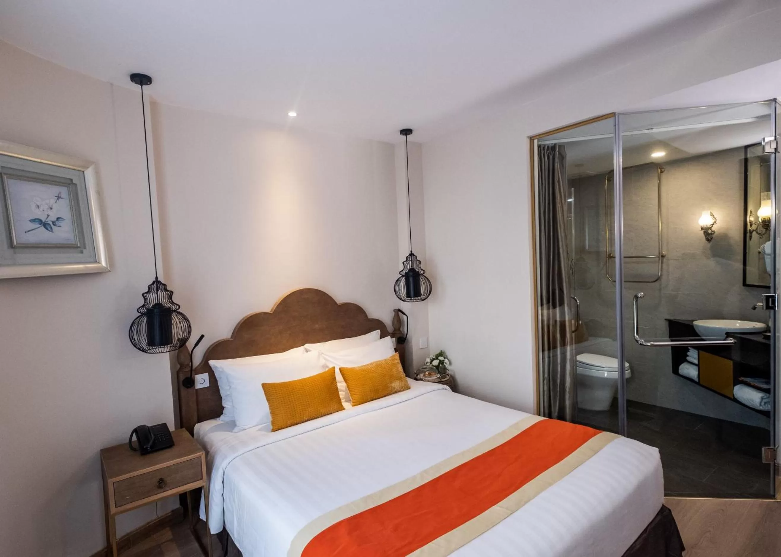 Bedroom, Bed in Sanouva Saigon Hotel