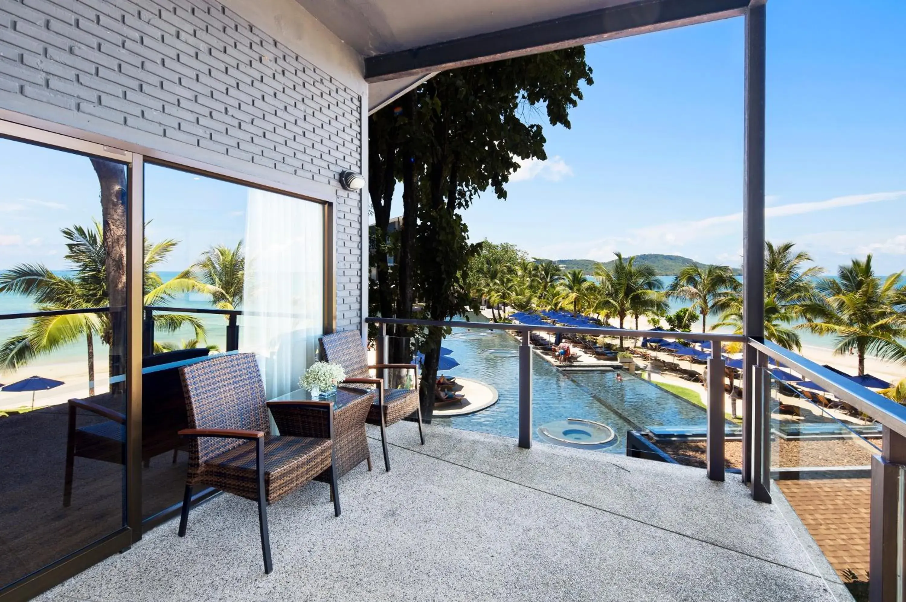 Balcony/Terrace, Pool View in Beyond Krabi