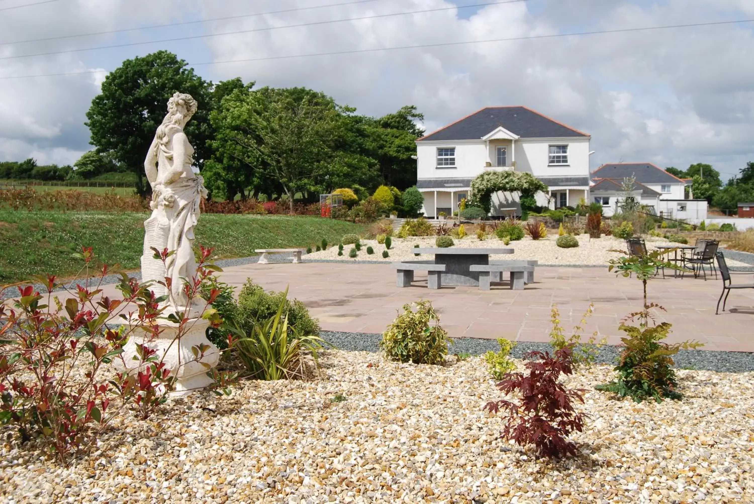 Garden in Beggars Reach Hotel