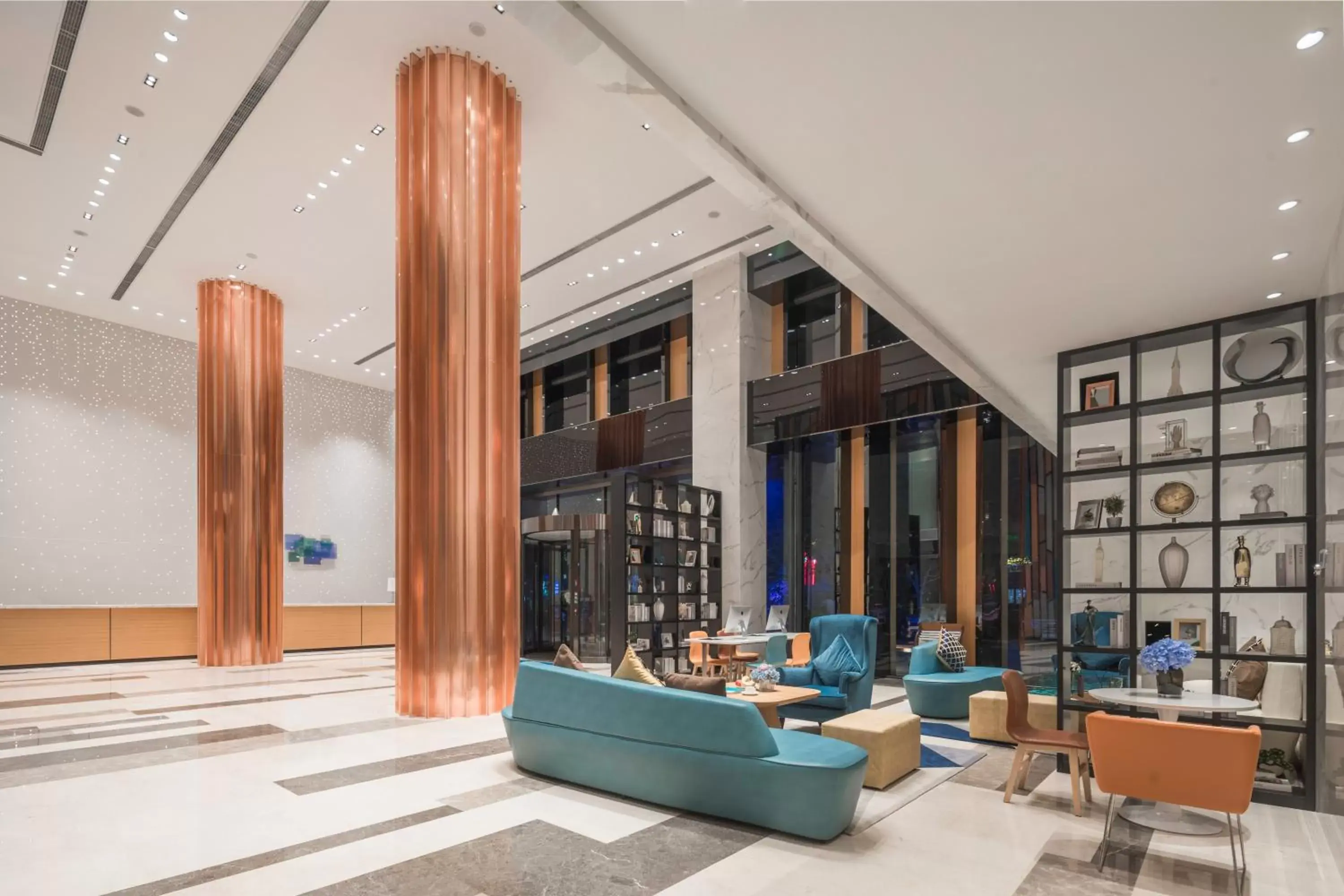 Property building in Holiday Inn Express Qingdao Chengyang Central by IHG Property building in Holiday Inn Express Qingdao Chengyang Central by IHG