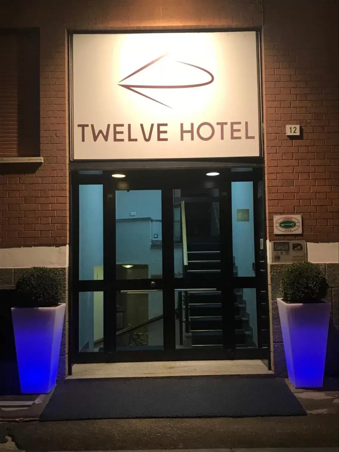 Property logo or sign in Twelve Hotel