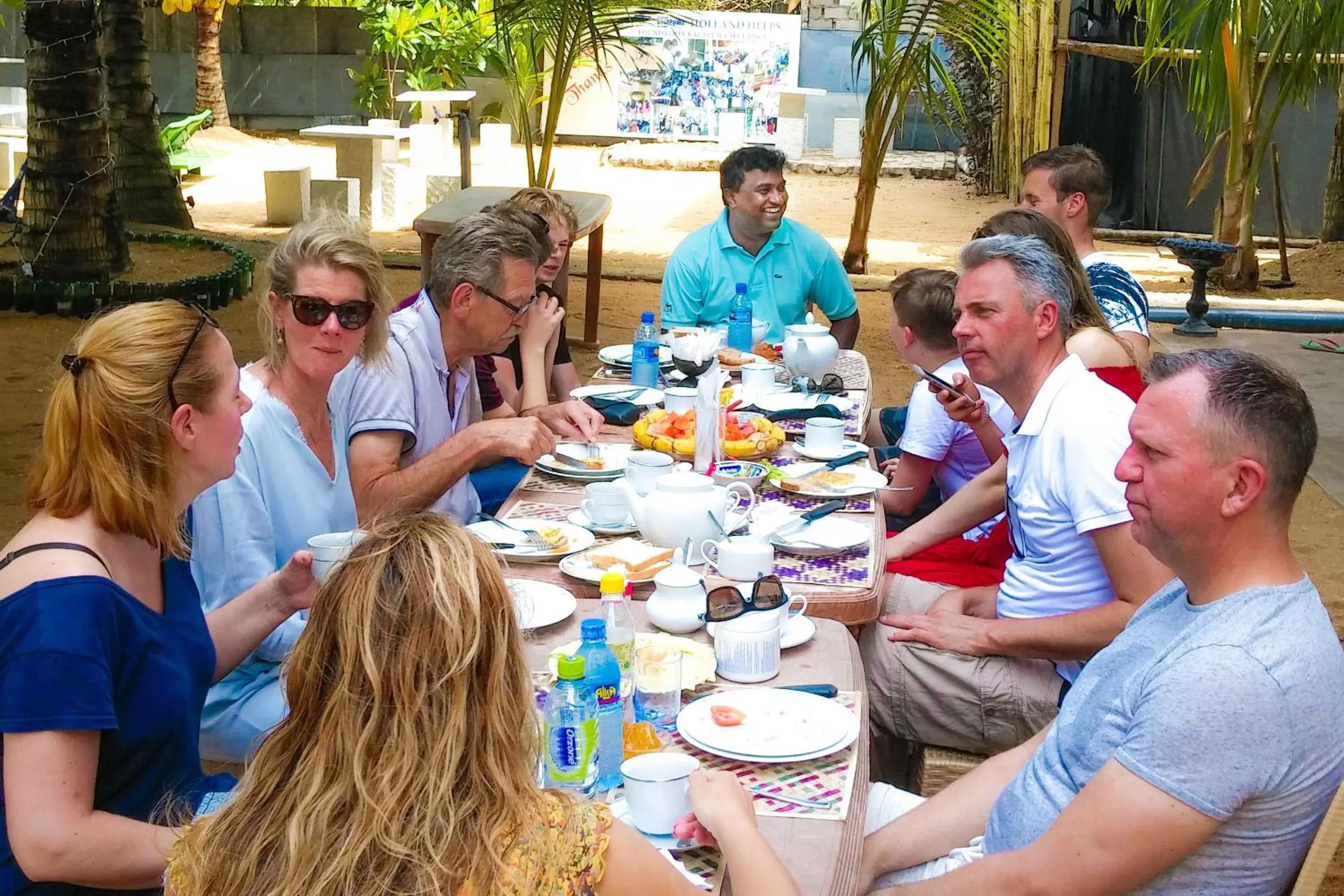 group of guests in Hotel Coconut Bay