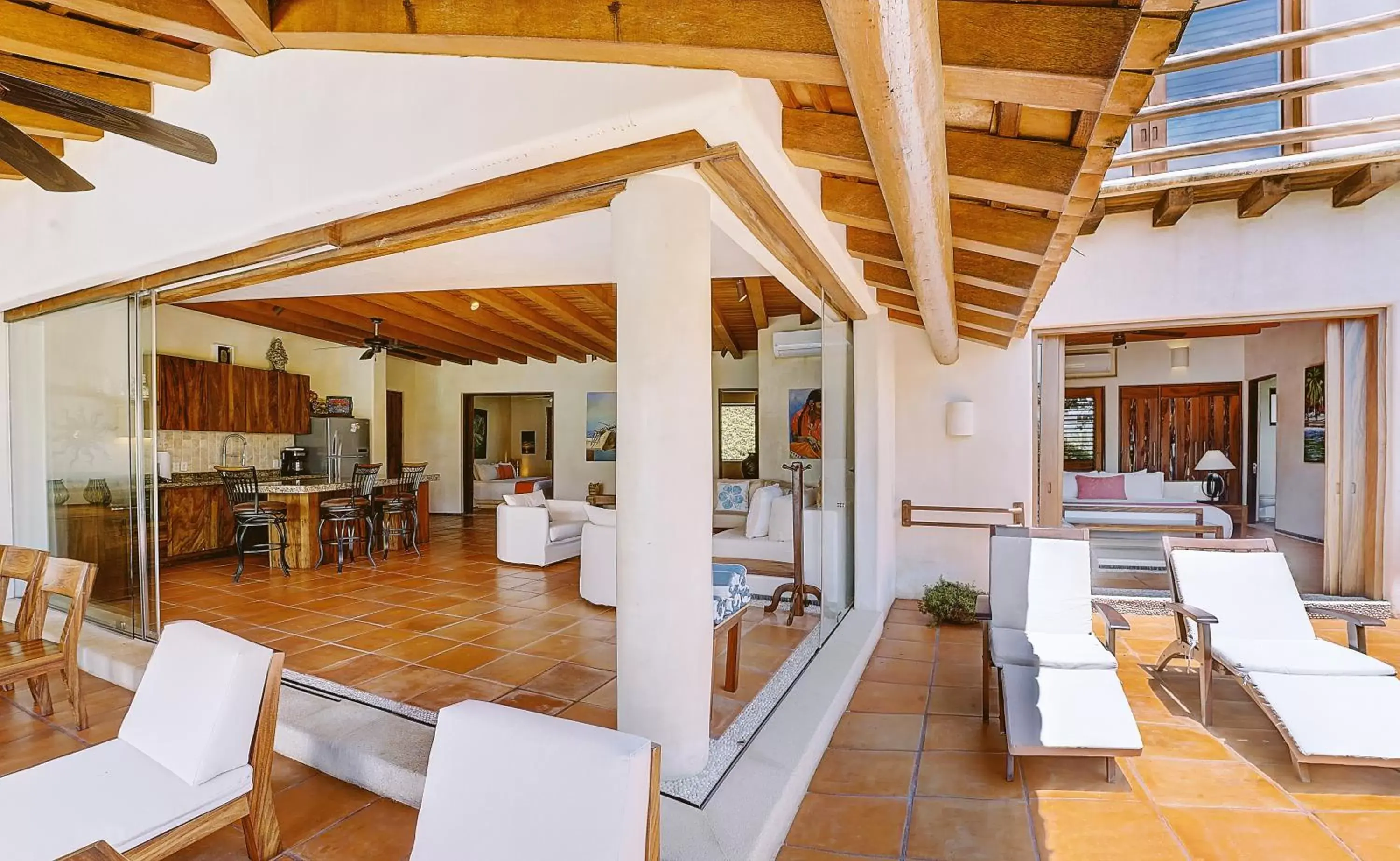 Living room in Las Palmas Luxury Villas