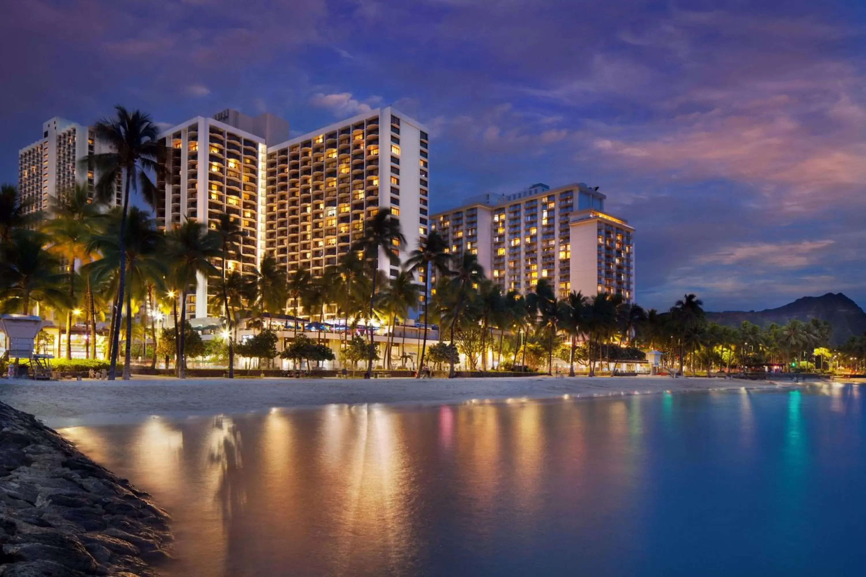 Property building in Waikiki Beach Marriott Resort & Spa