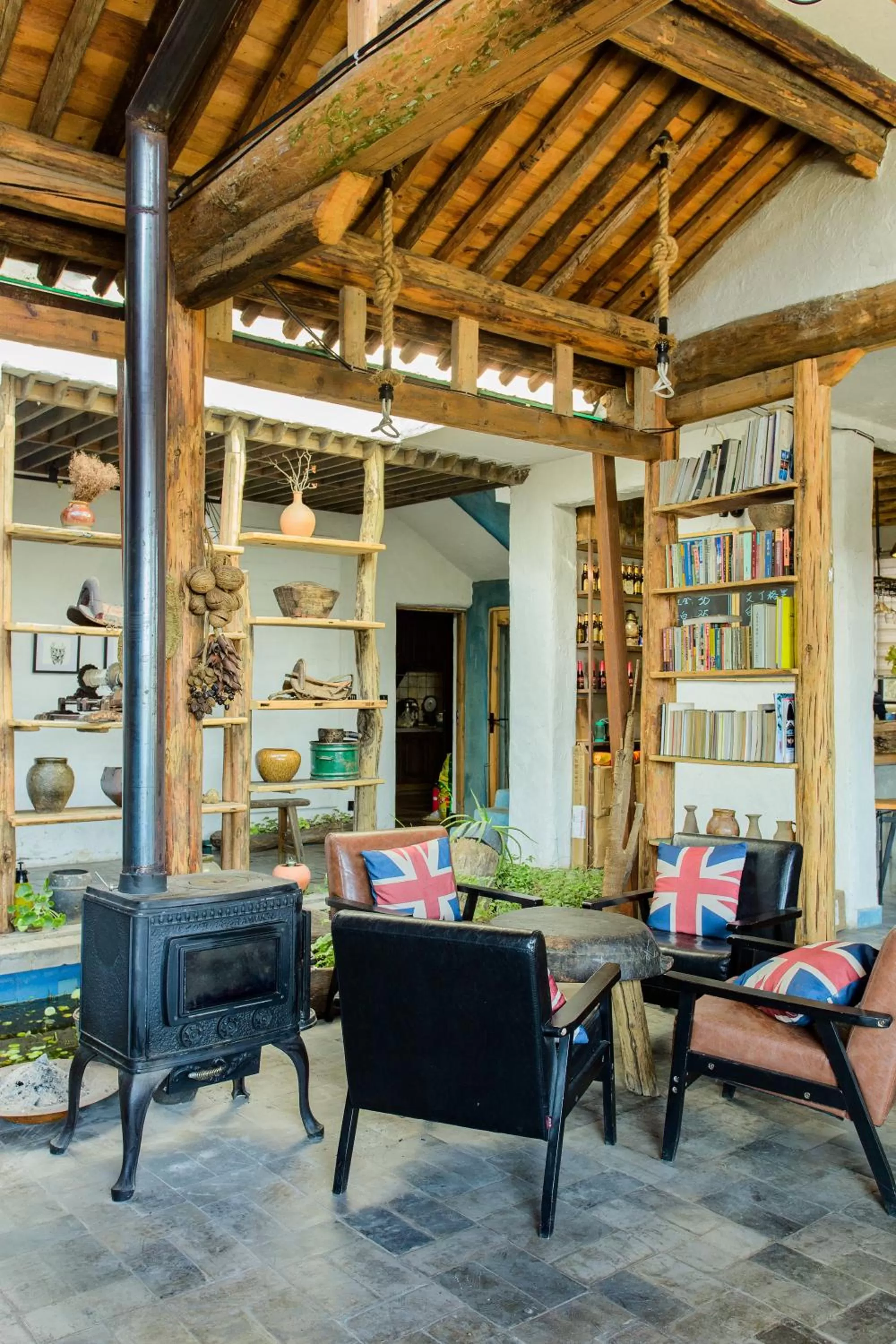 Library in Hidden Hotel