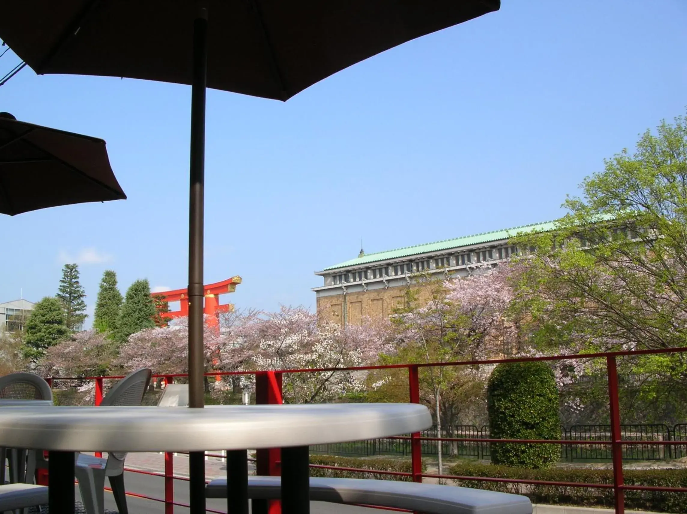 Balcony/Terrace in Kyoto Travellers Inn