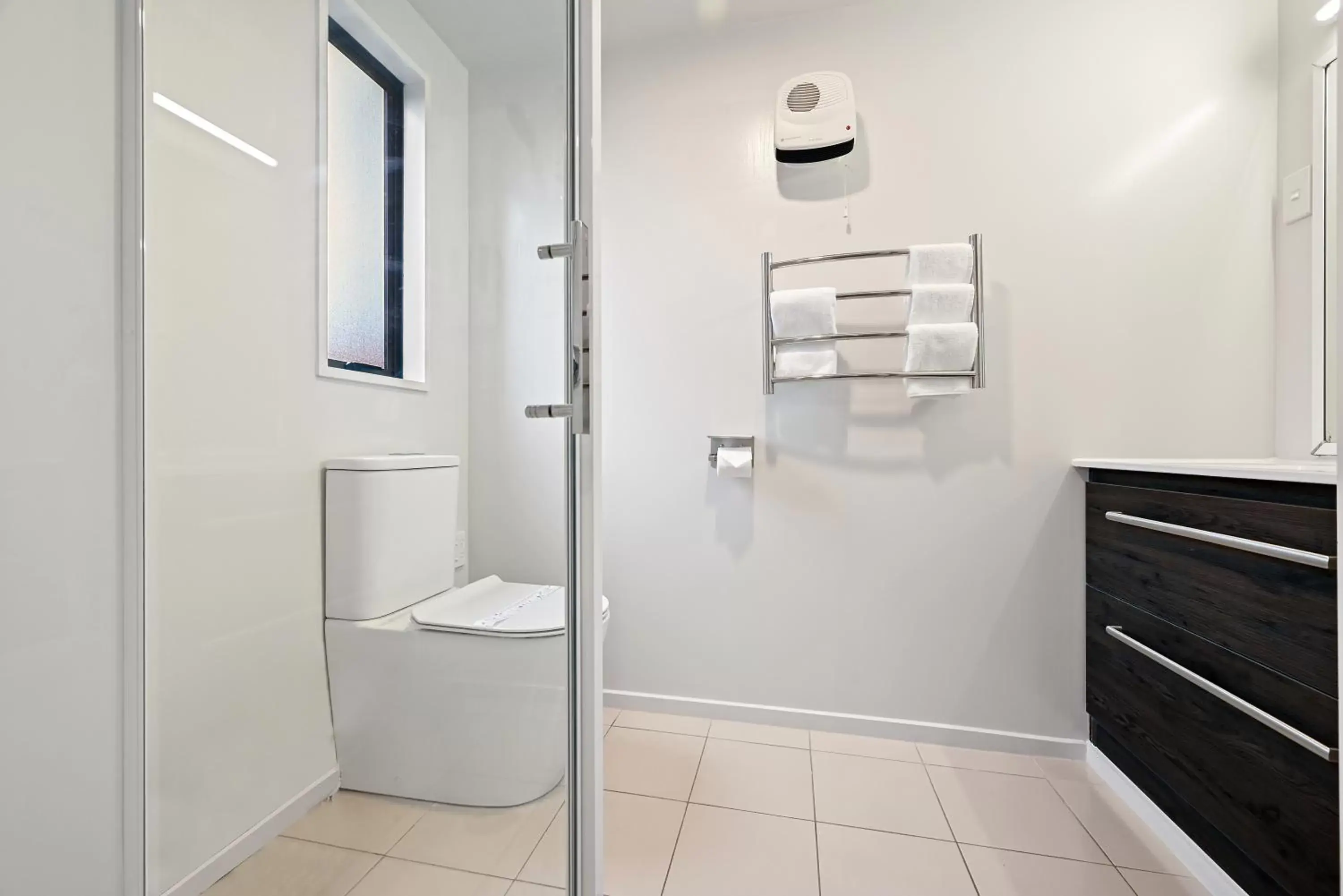 Bathroom in Riccarton Mall Motel