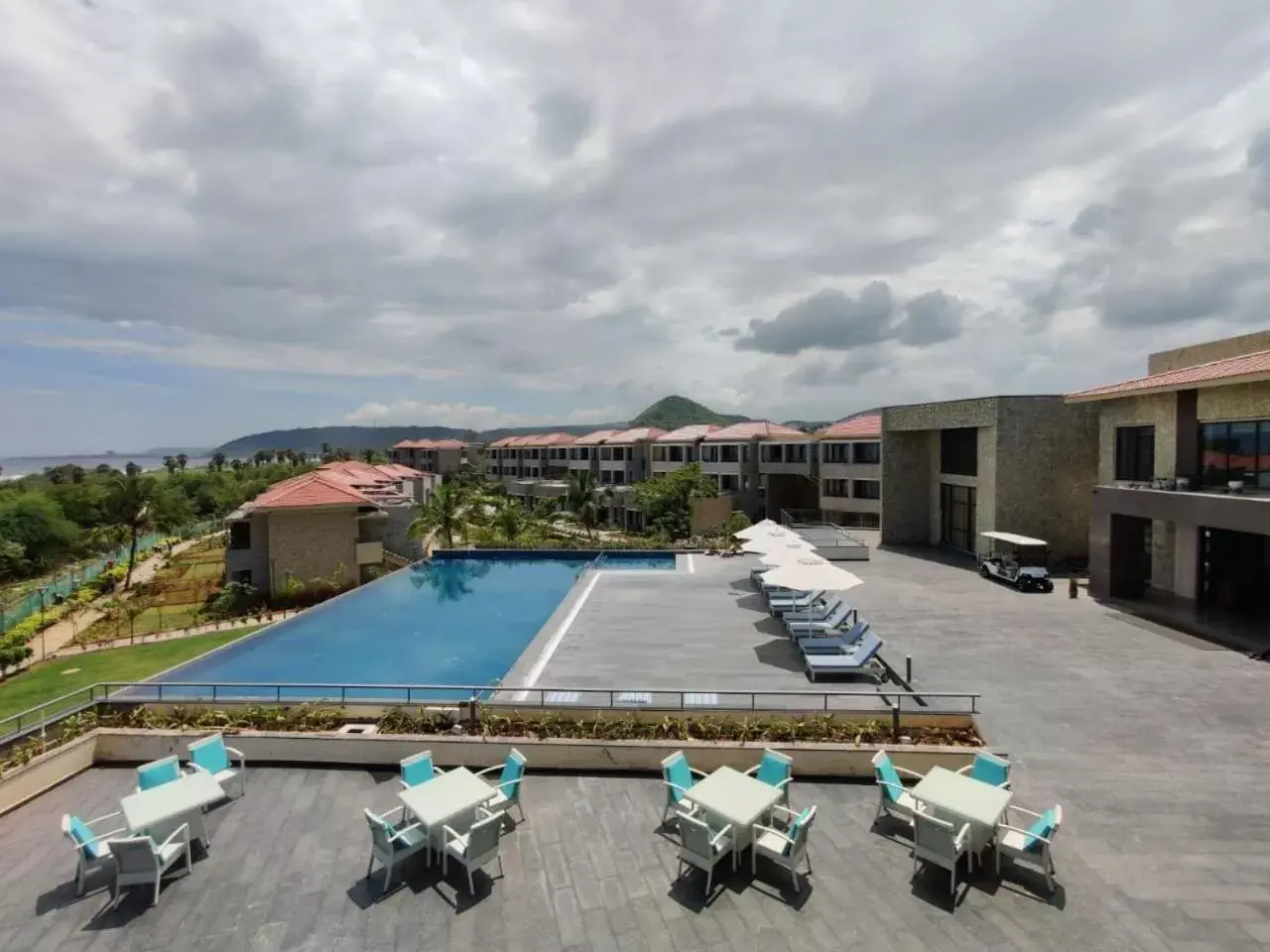 Swimming pool, Pool View in Radisson Blu Resort Visakhapatnam