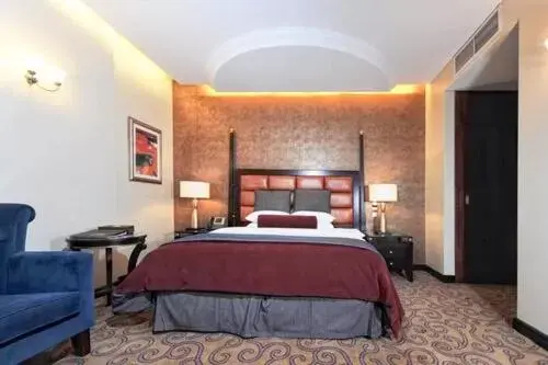 Bedroom, Bed in Century Hotel Doha