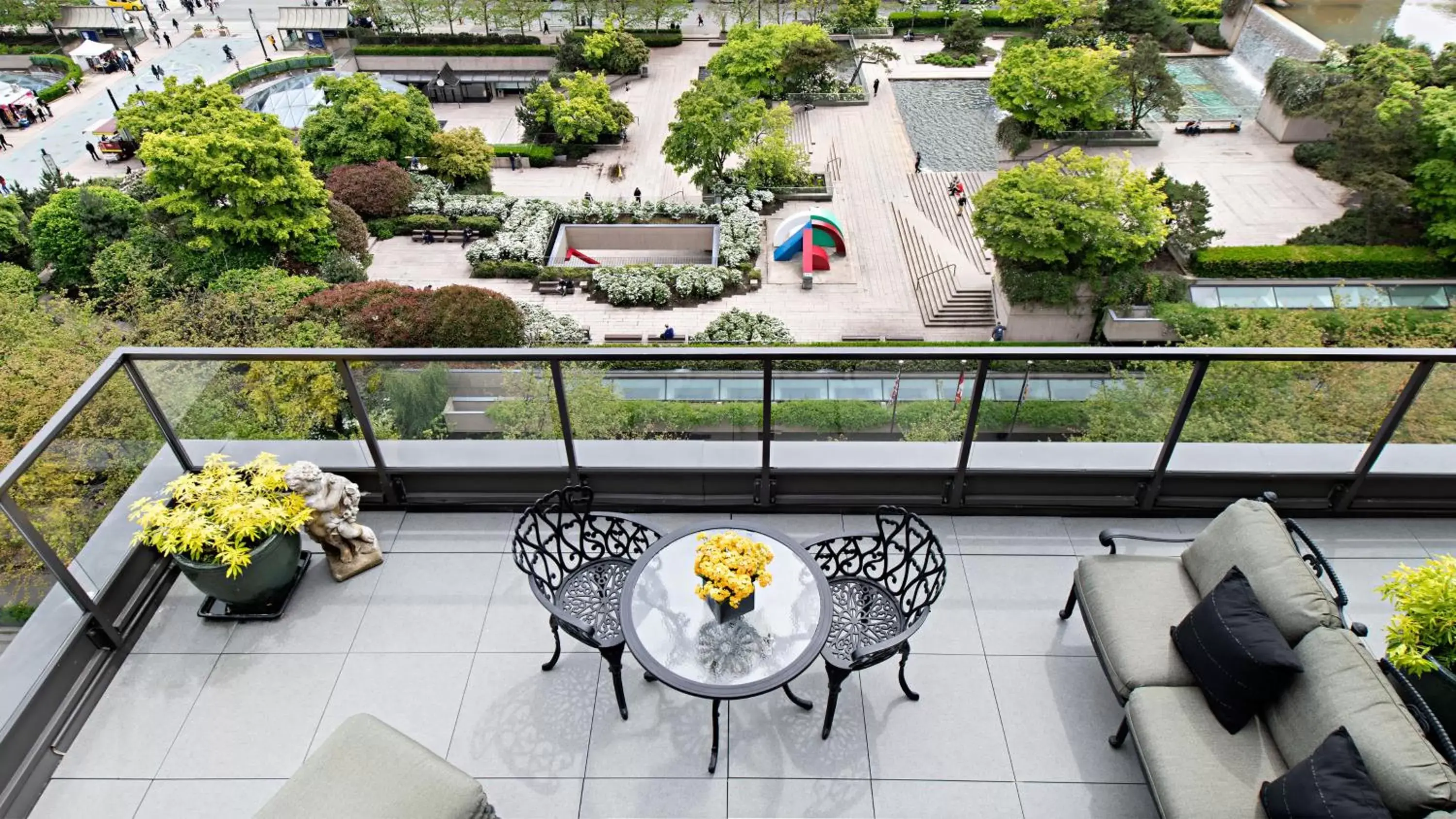 Balcony/Terrace in Wedgewood Hotel & Spa - Relais & Chateaux