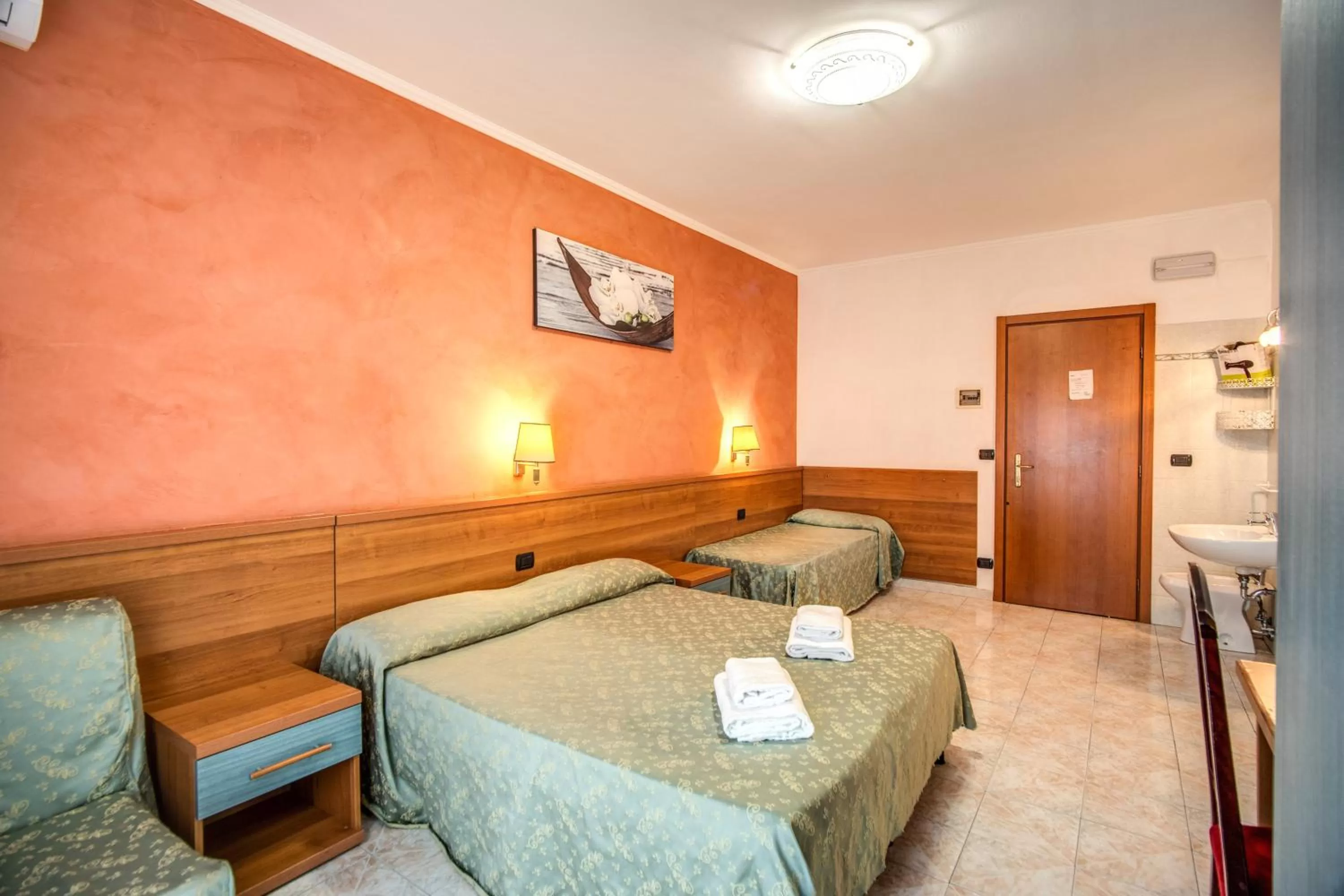 Bed in Hotel Millerose