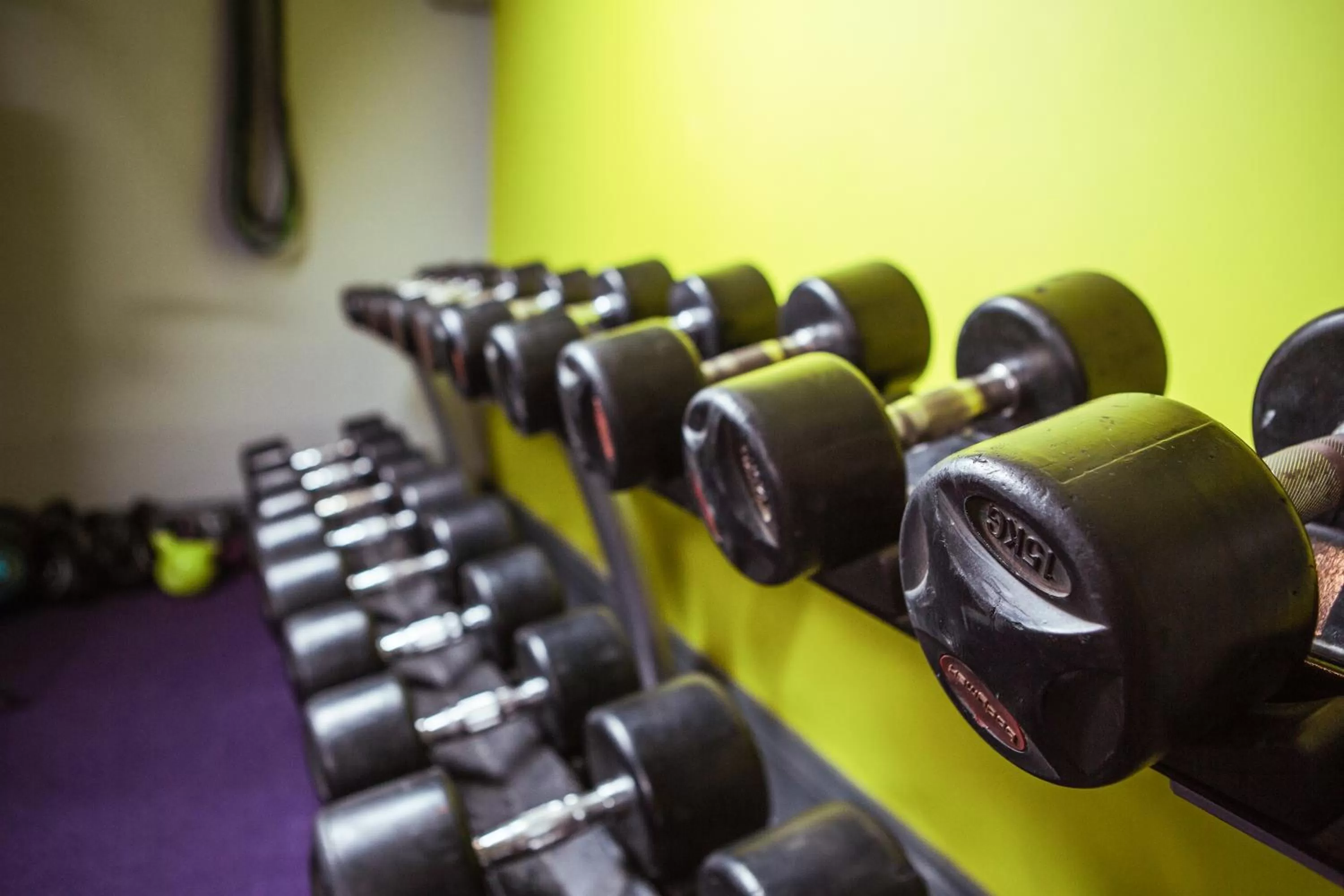 Fitness centre/facilities in Anner Hotel