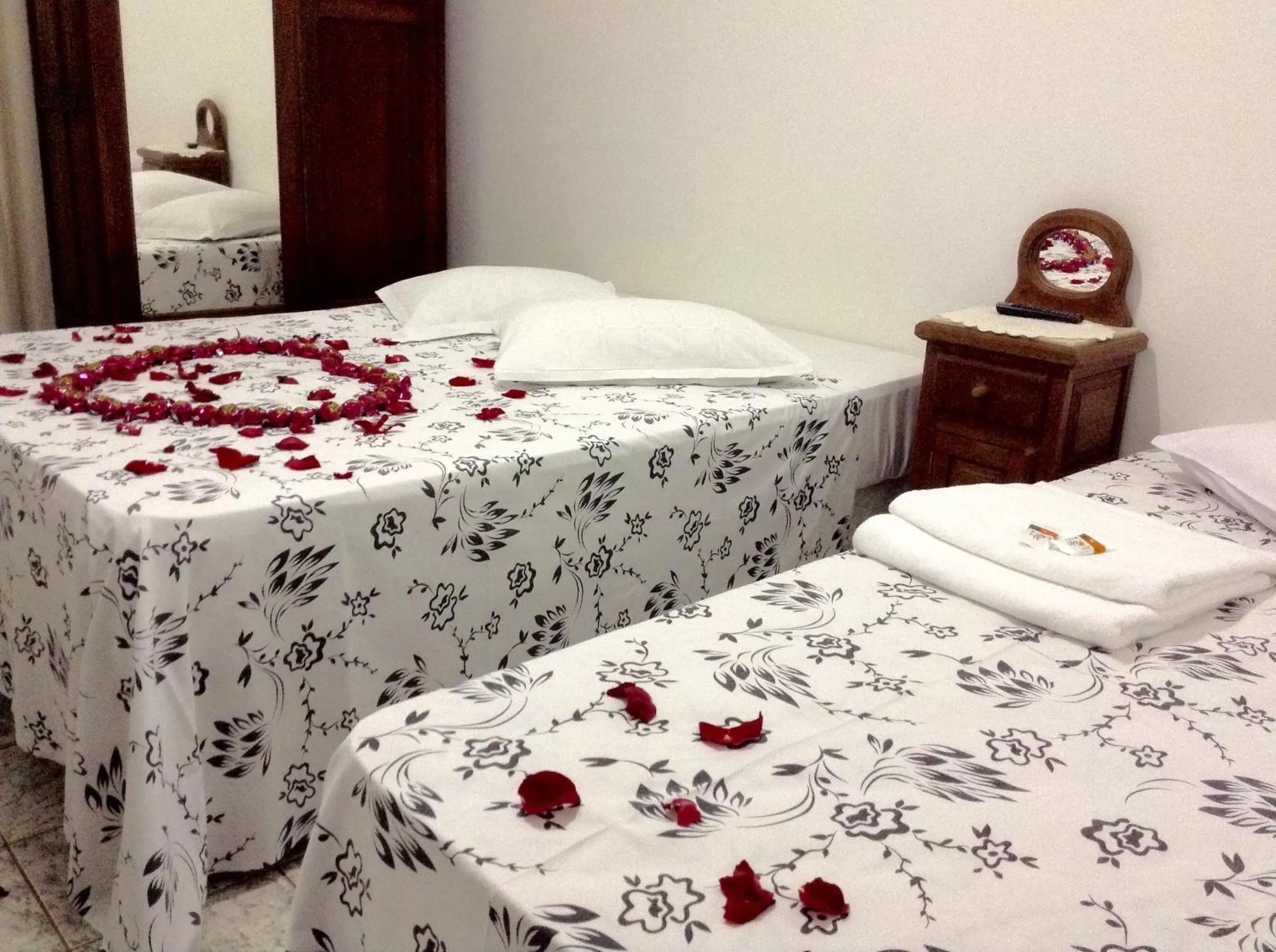 Bed in Pousada Alvorada Brotas - e agendamento das atividades turísticas