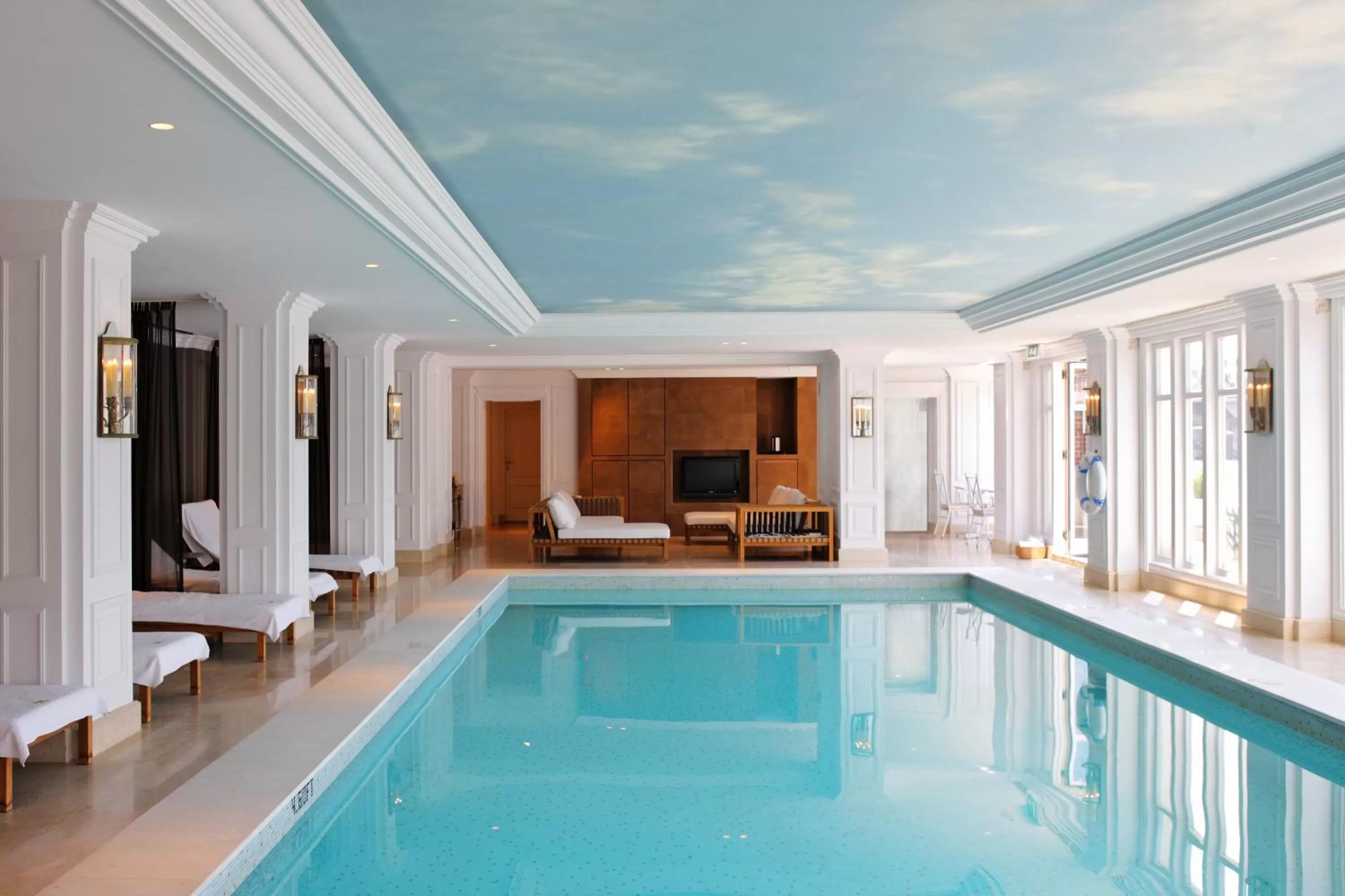 Swimming pool in InterContinental Amstel Amsterdam by IHG