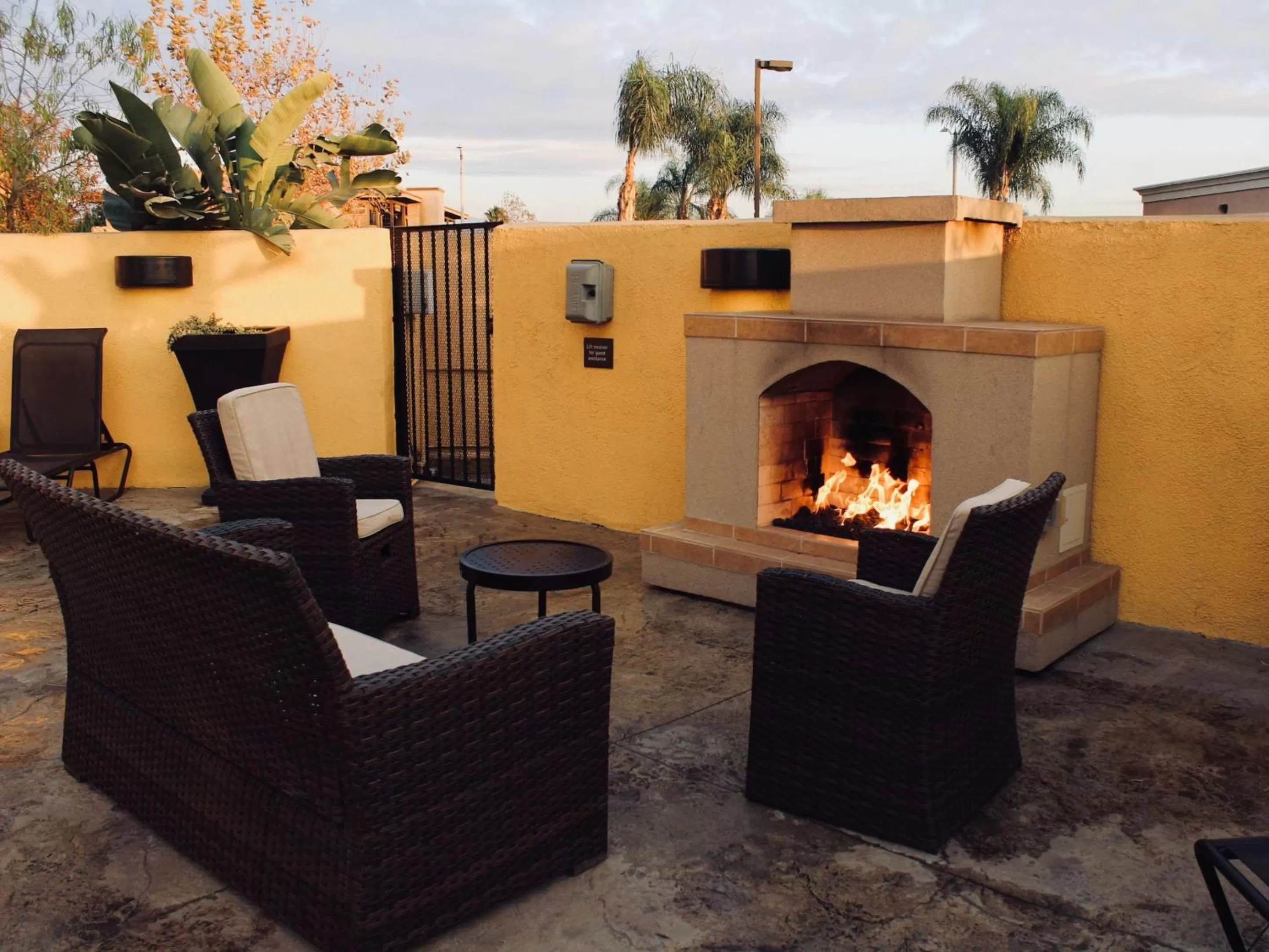 On site in Best Western Plus Arrowhead Hotel