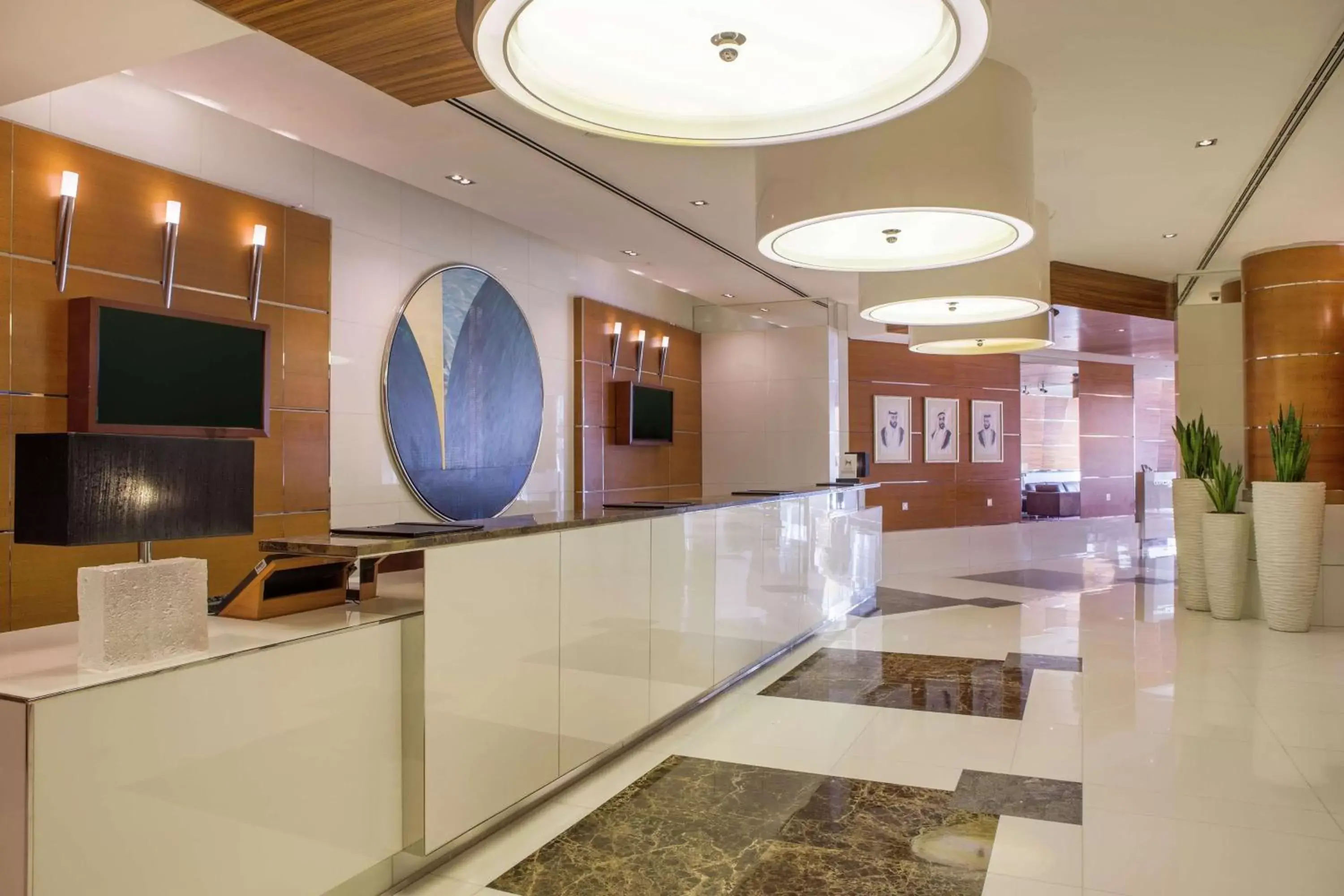 Lobby or reception in Hilton Dubai The Walk