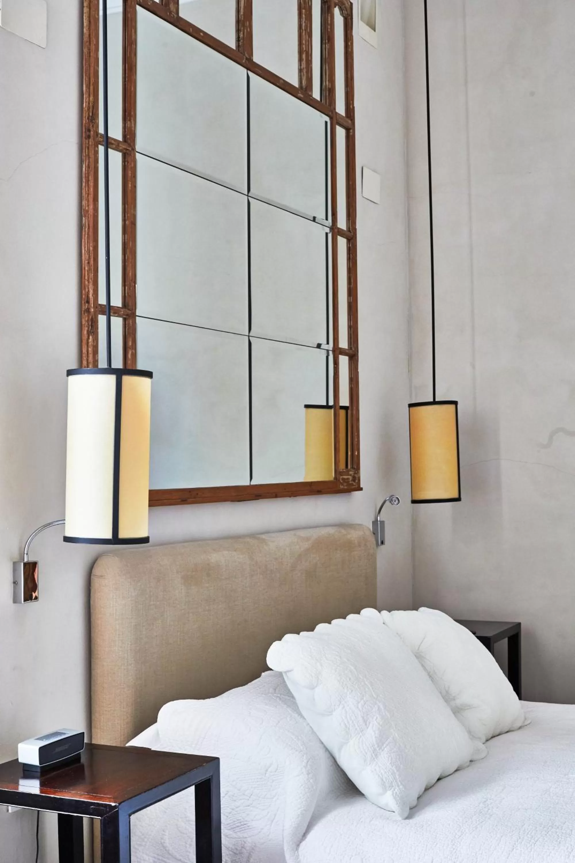 Decorative detail, Bed in Hotel Boutique Corral del Rey