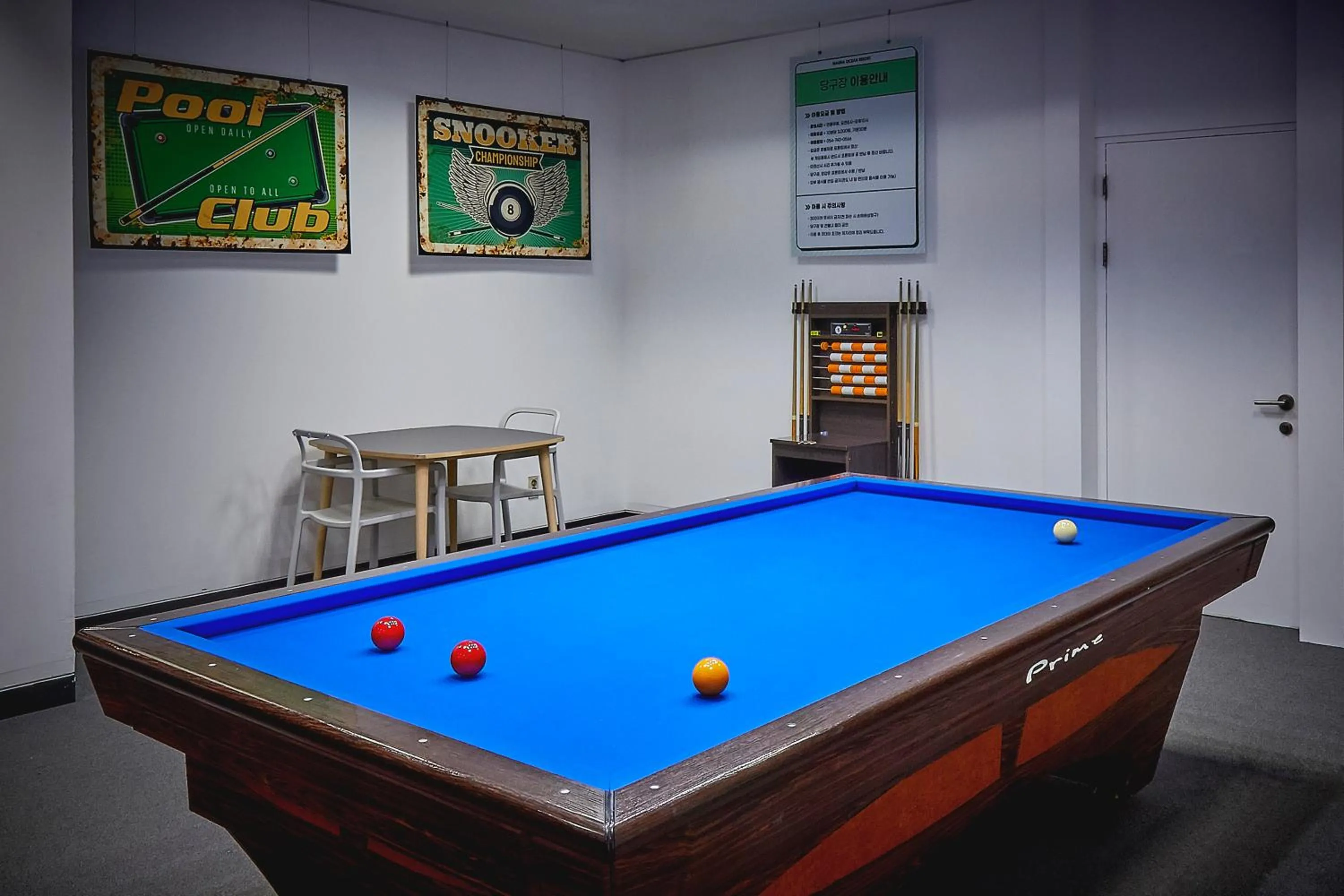 Billiard in Gyeongju Mauna Ocean Resort