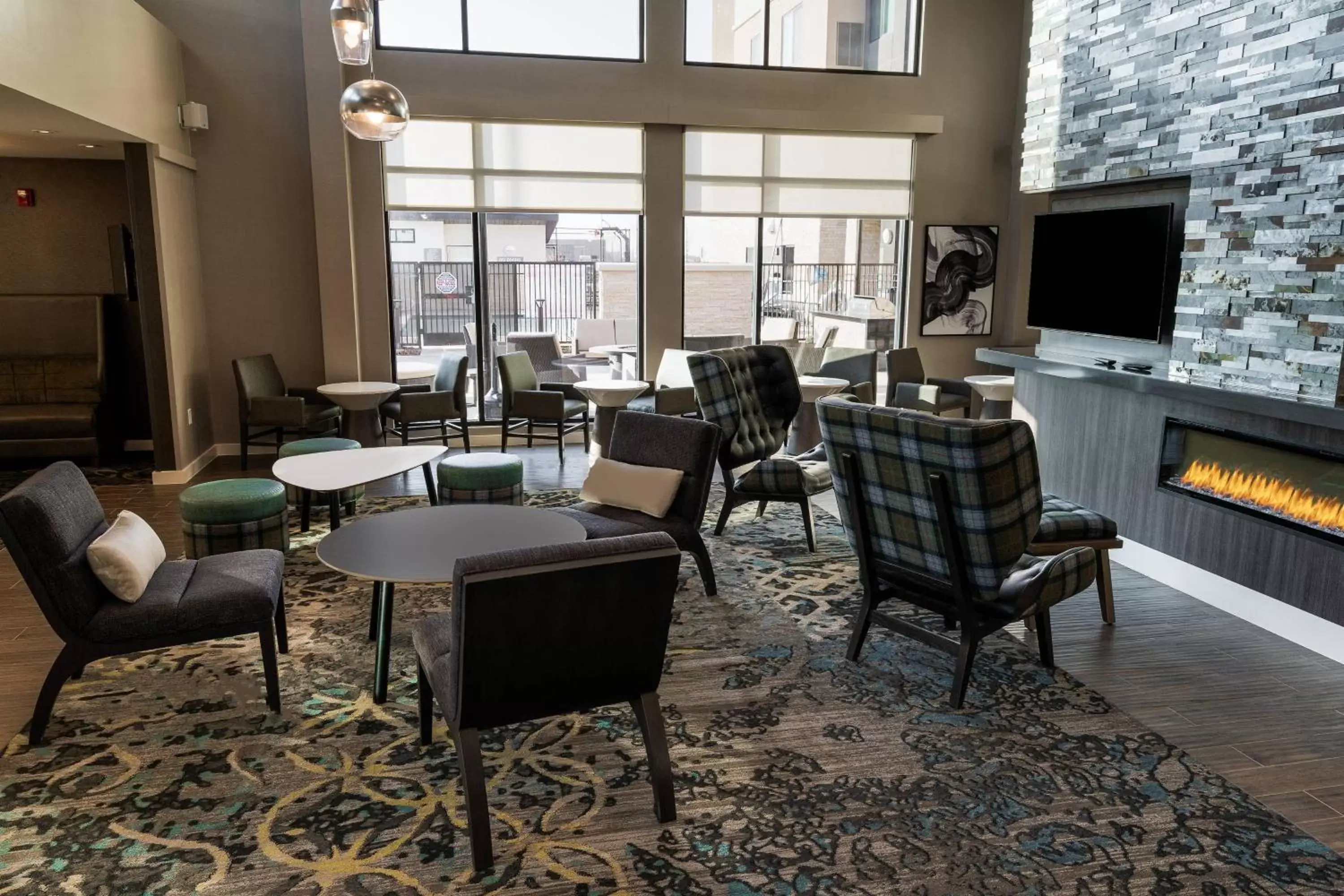 Lobby or reception, Restaurant/Places to Eat in Residence Inn by Marriott Rocklin Roseville