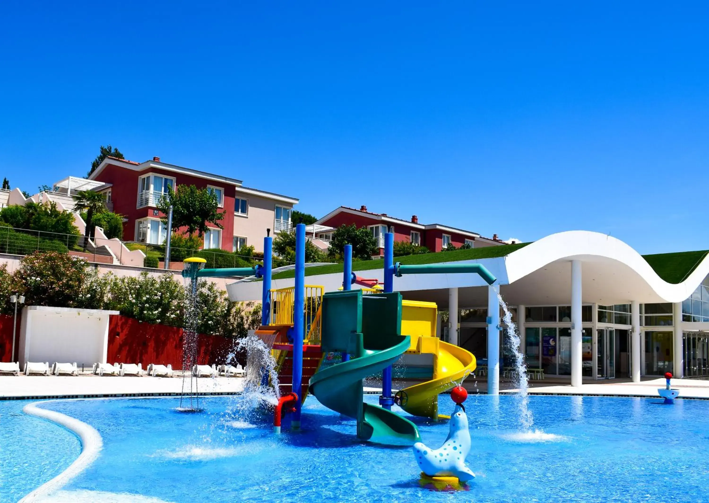 Swimming pool, Water Park in Wyndham Grand Novi Vinodolski Resort