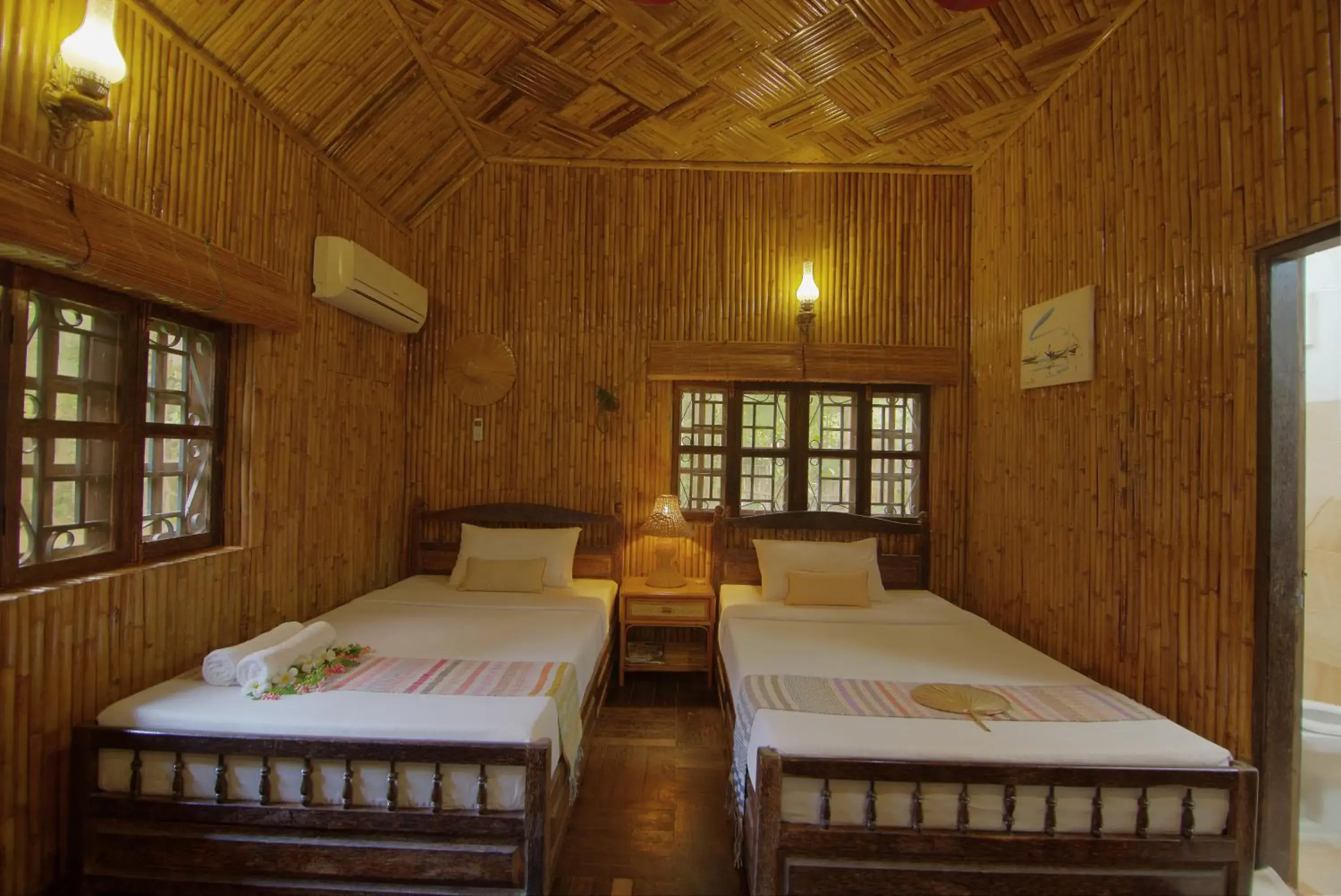 Private Bungalow Palm Twin Bed in Palm Village Resort & Spa