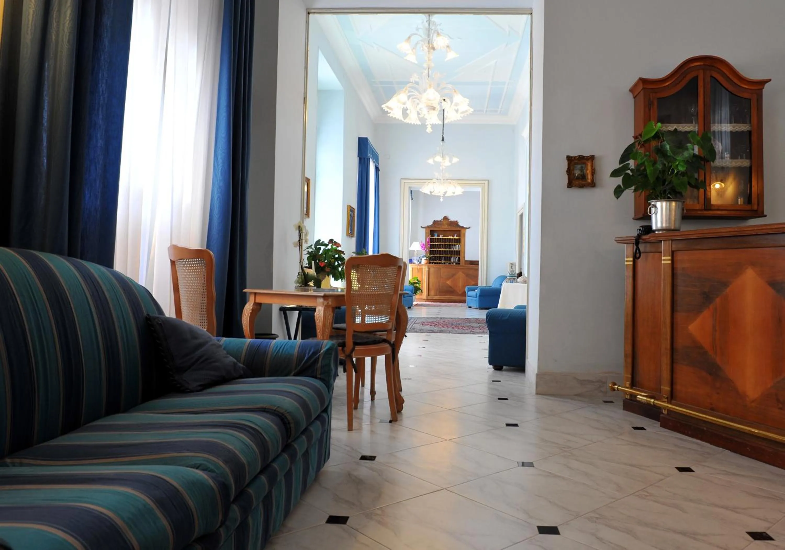 Lobby or reception in Grande Albergo Quattro Stagioni