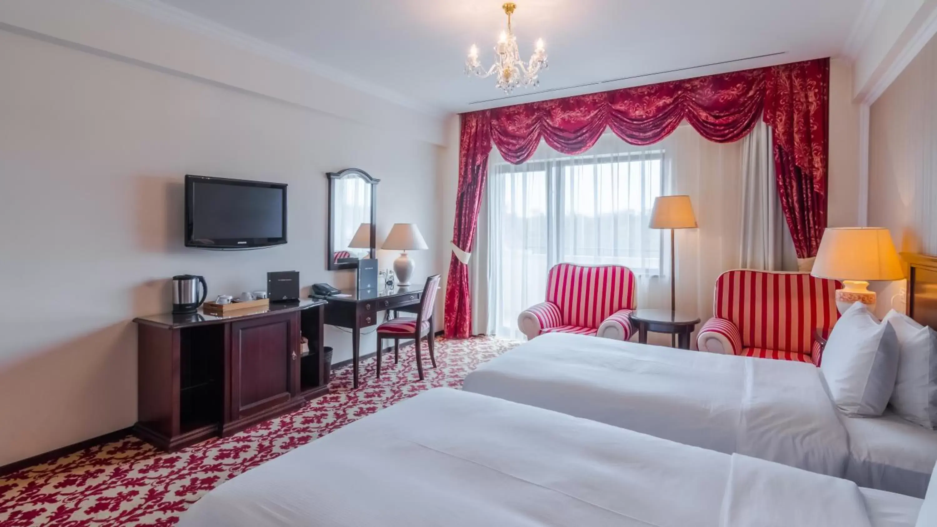 Bed in Hilton Sibiu