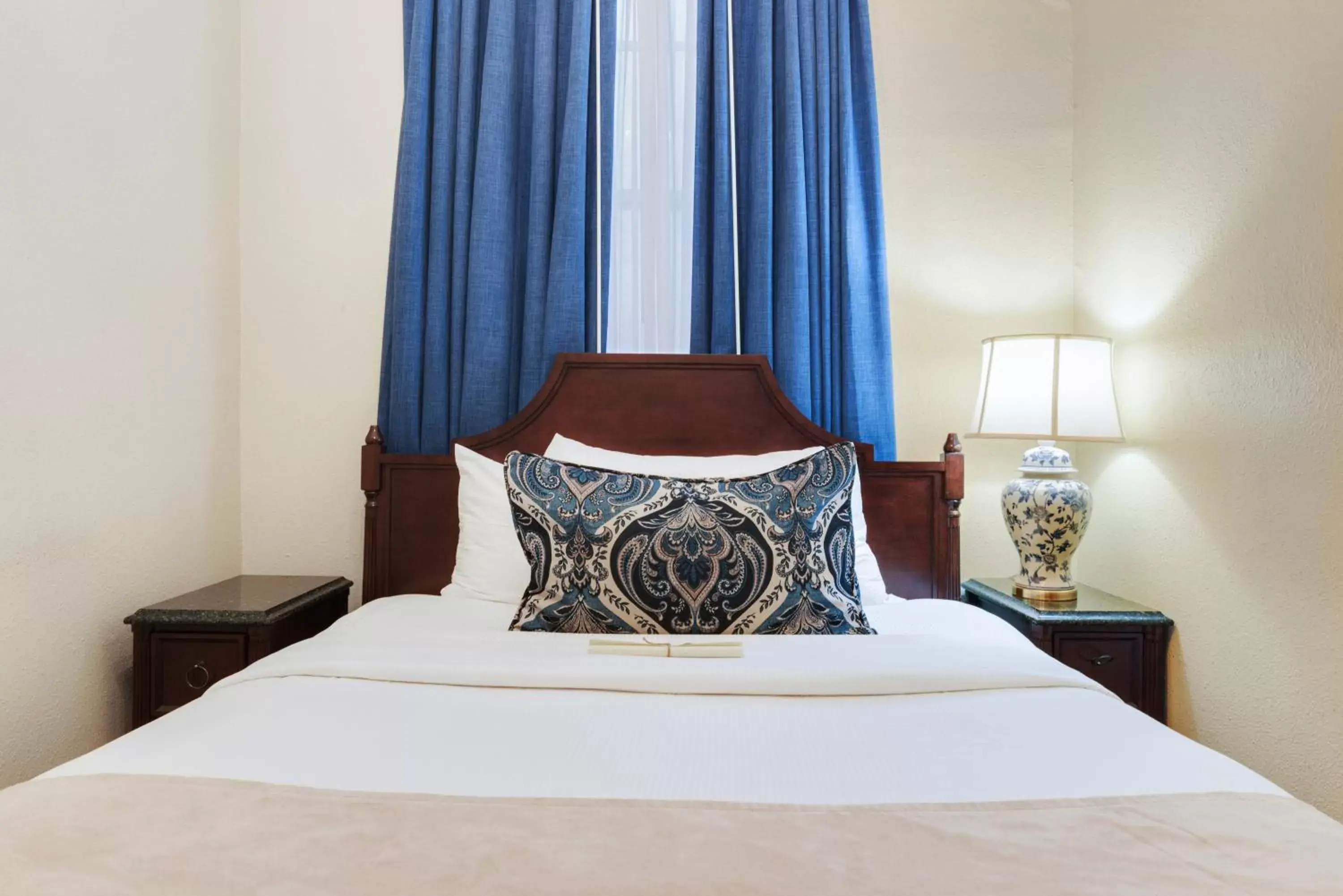 Bed in Andrew Jackson Hotel French Quarter Bed in Andrew Jackson Hotel French Quarter