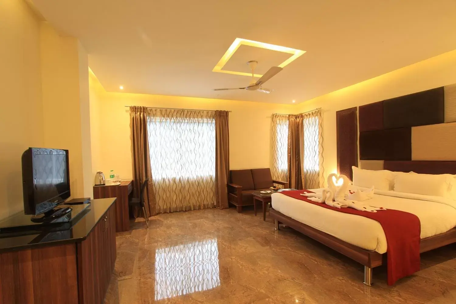 Bedroom, Bed in Sandesh Pride Bedroom, Bed in Sandesh Pride