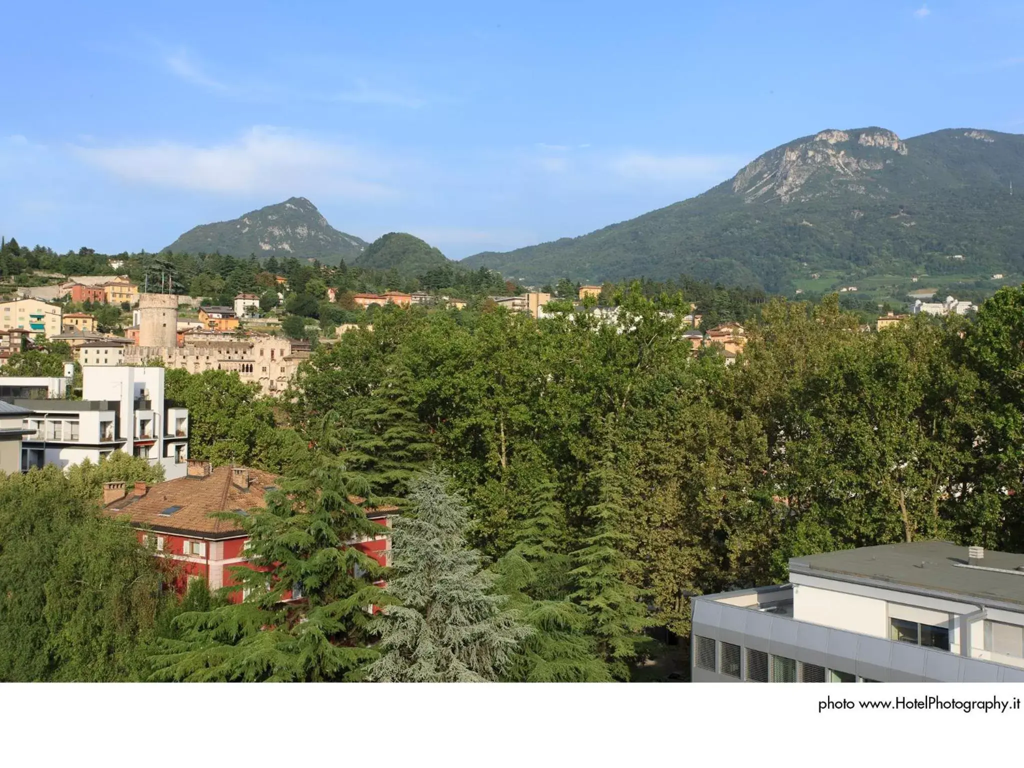 View (from property/room), Mountain View in Grand Hotel Trento